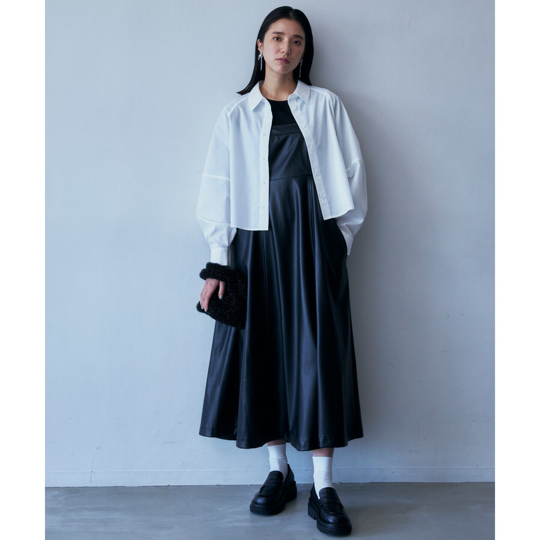 THE SHOP TK「【＠BAILA掲載】袖コクーンシャツ/洗濯機OK」|シャツ・ブラウス|