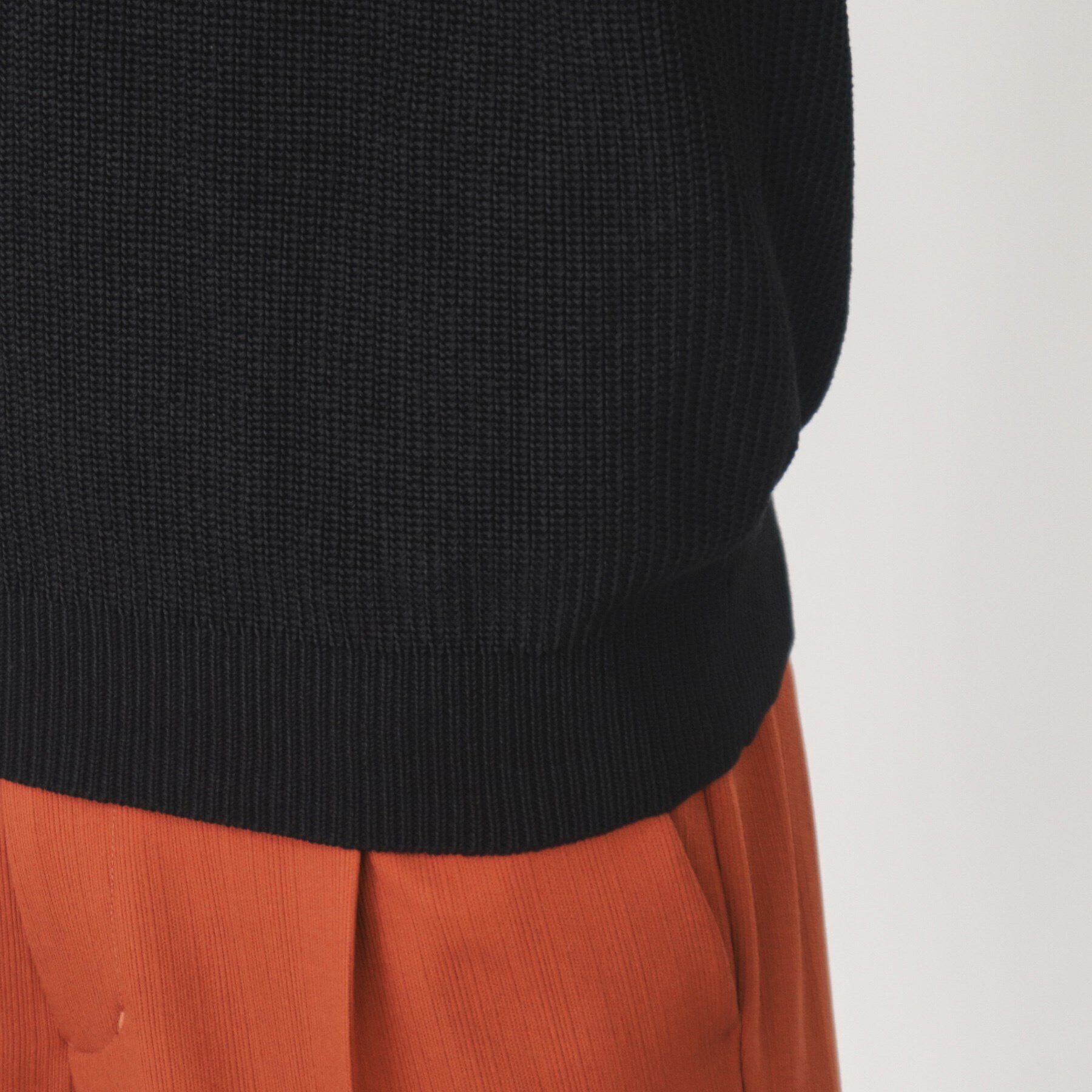 THE SHOP TK「畦編みニットプルオーバー リラックスシルエット」|ニット・セーター|