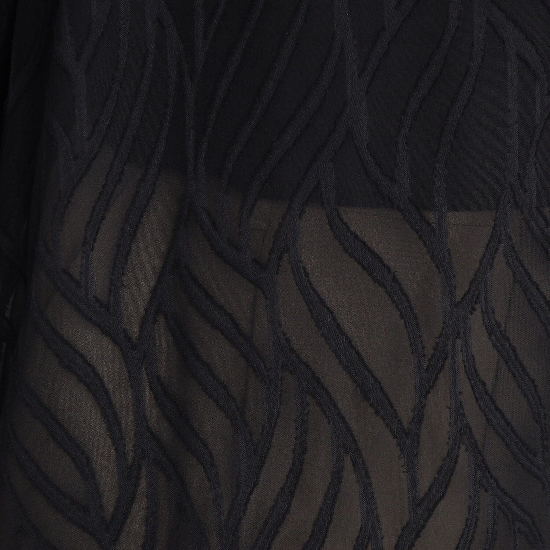 THE SHOP TK「【前後2WAY/洗える】ジャカードシアーブラウス」|シャツ・ブラウス|