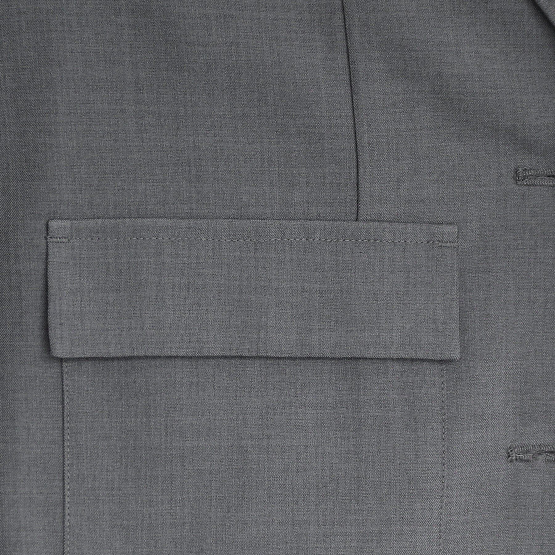 THE SHOP TK「【軽い/洗える/セットアップ可】フラップポケットショートジャケット」|テーラードジャケット|