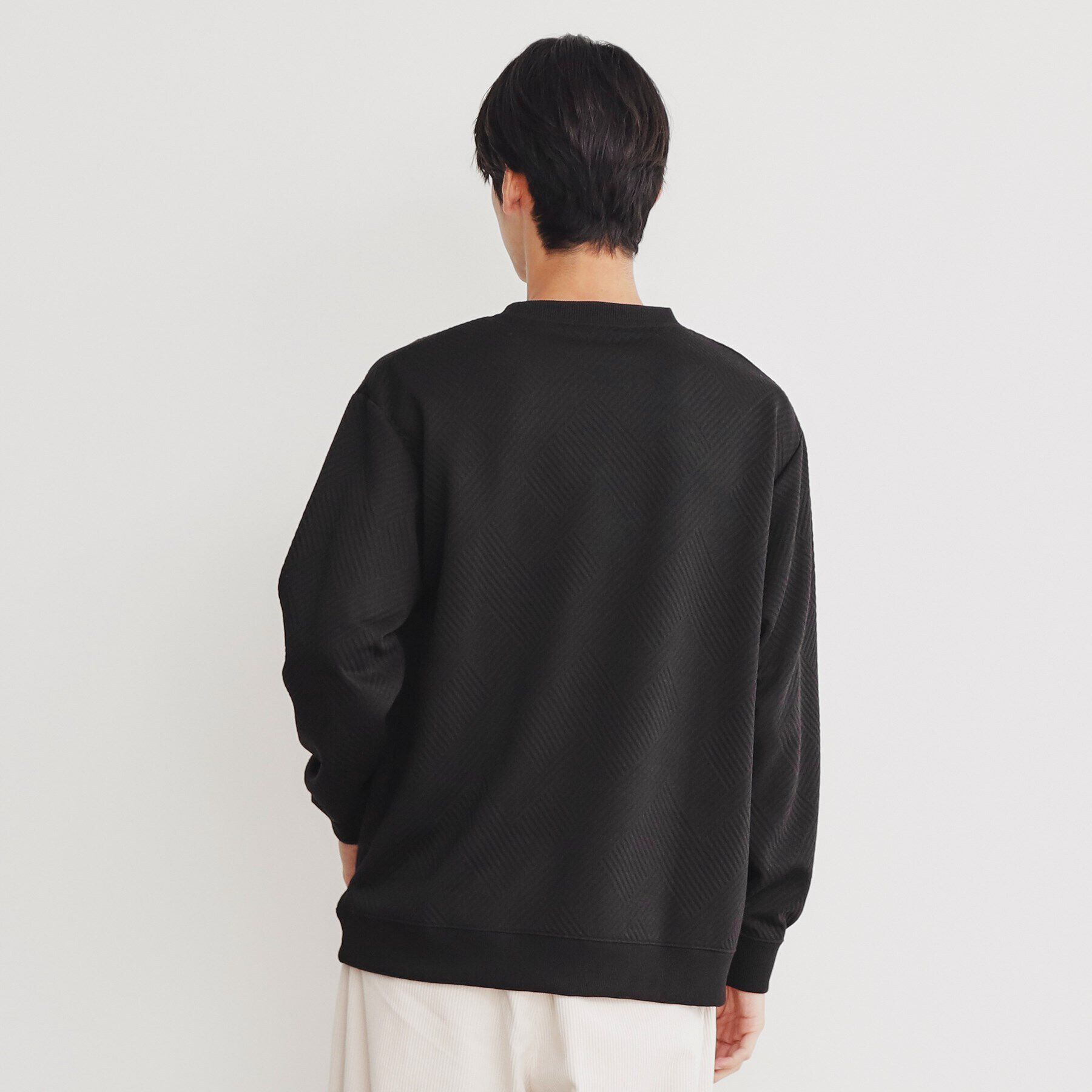 THE SHOP TK「ふくれキルティングプルオーバー」|Tシャツ・カットソー|