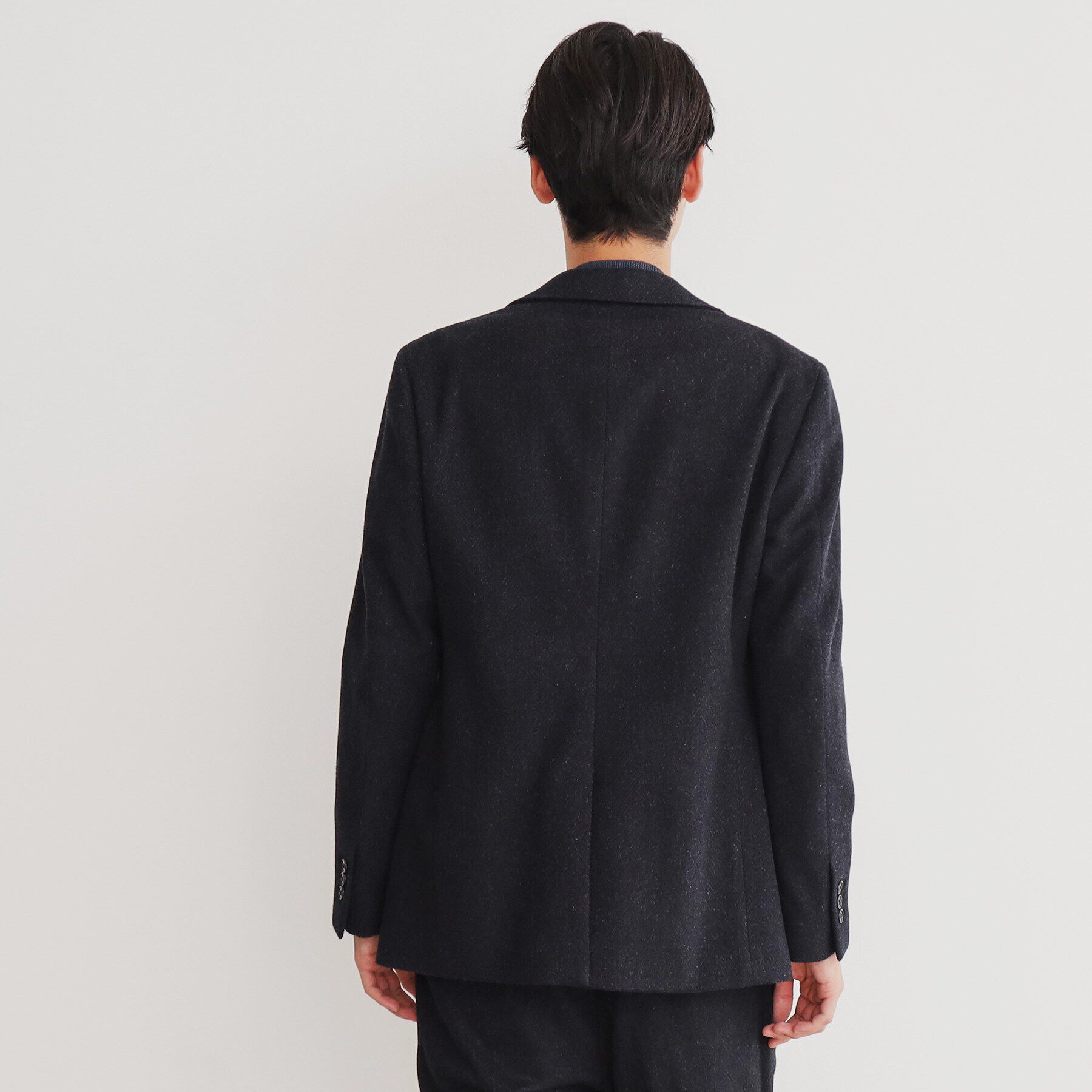 THE SHOP TK「アンゴラ混ヘリンボンジャケット【セットアップ可/ビジネス対応】」|テーラードジャケット|