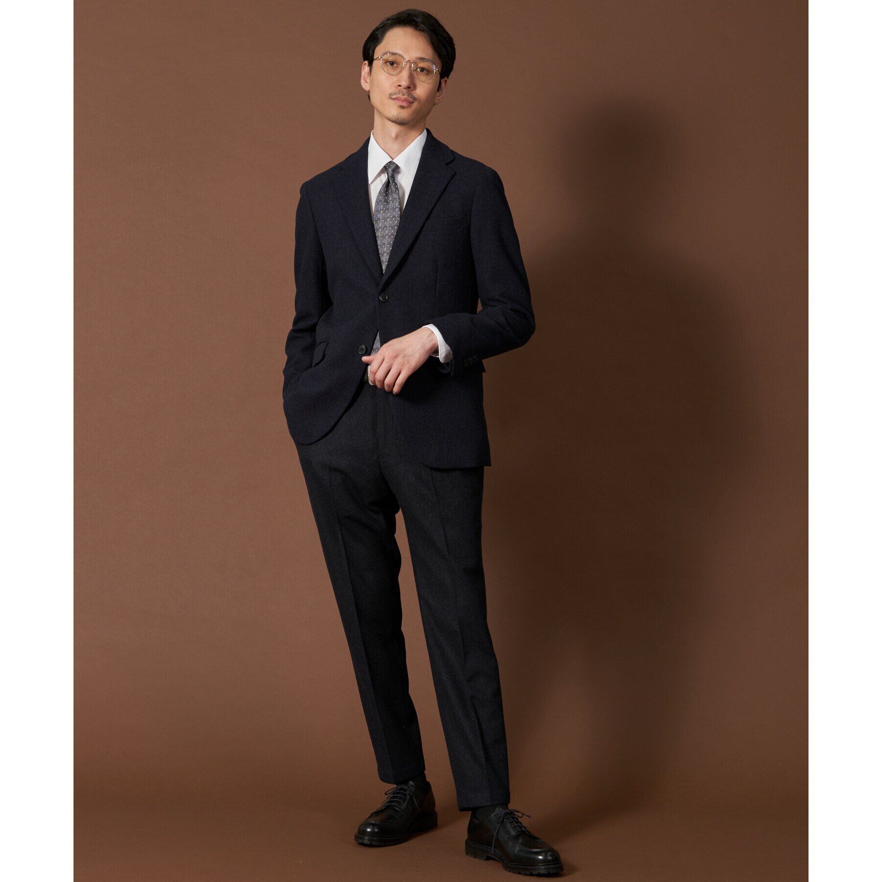 THE SHOP TK「カシミヤ混ピンヘッドスラックス【セットアップ可/ビジネス対応】」|その他|