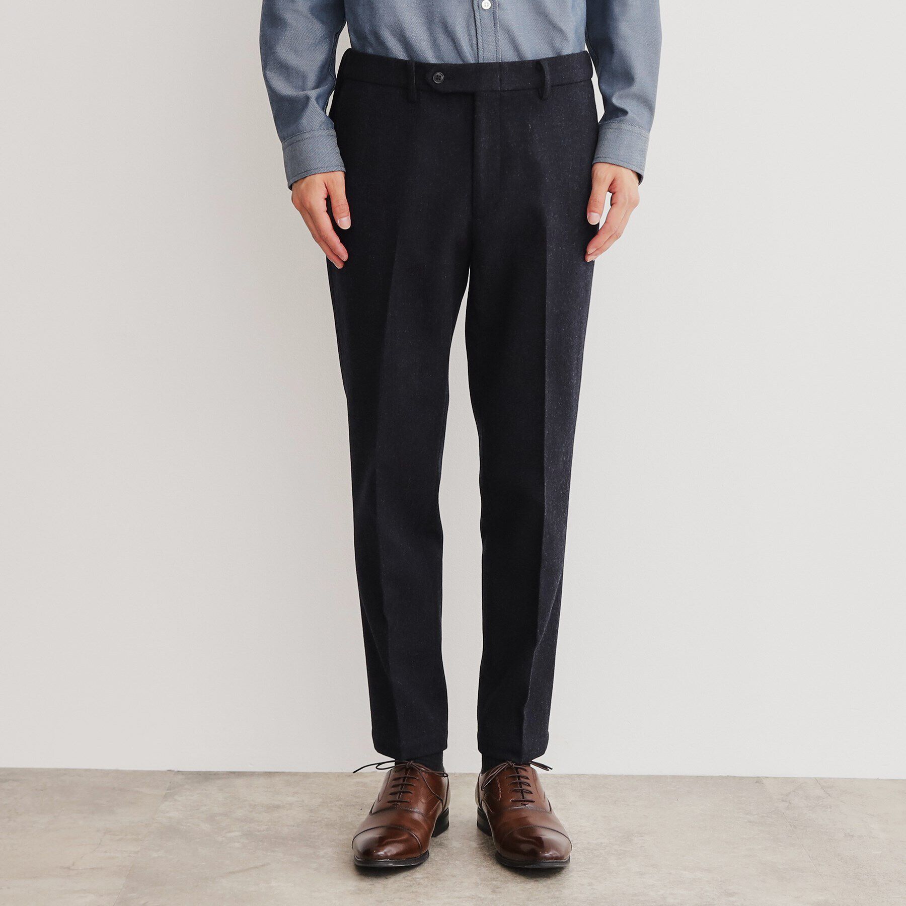 THE SHOP TK「カシミヤ混ピンヘッドスラックス【セットアップ可/ビジネス対応】」|その他|