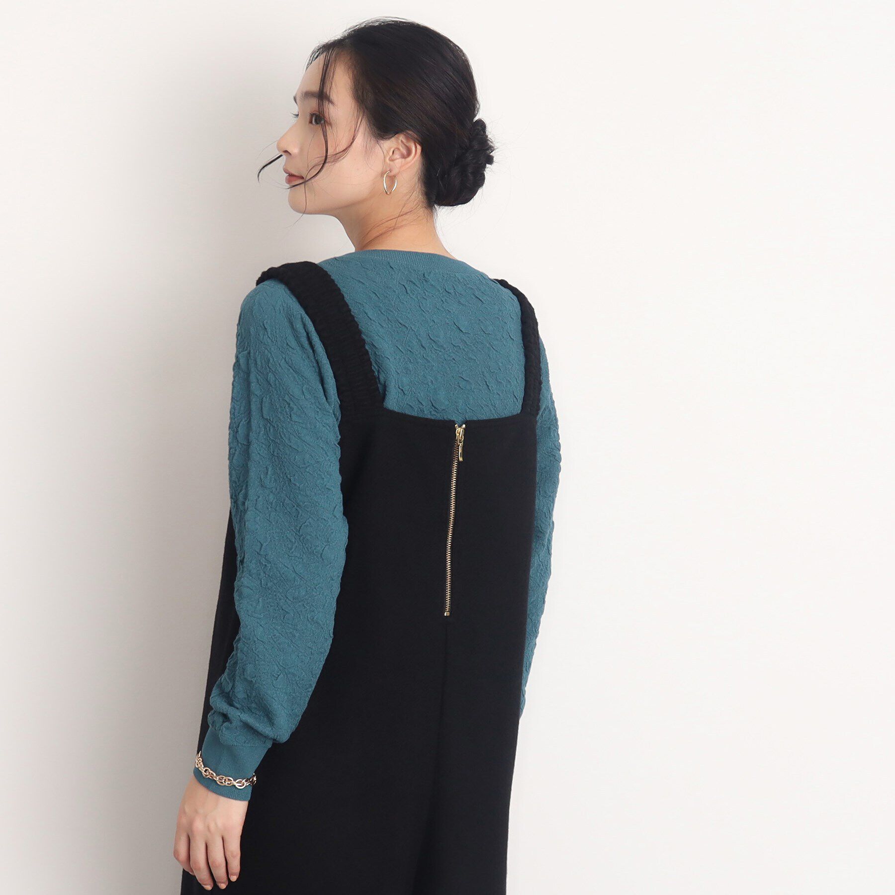 THE SHOP TK「【毛玉になりにくい/洗える】ふくれジャガードニット」|ニット・セーター|