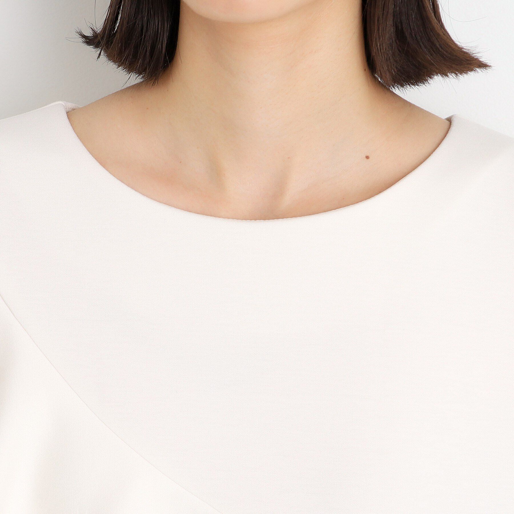 THE SHOP TK「アシメフリルプルオーバー【洗濯機OK】」|Tシャツ・カットソー|