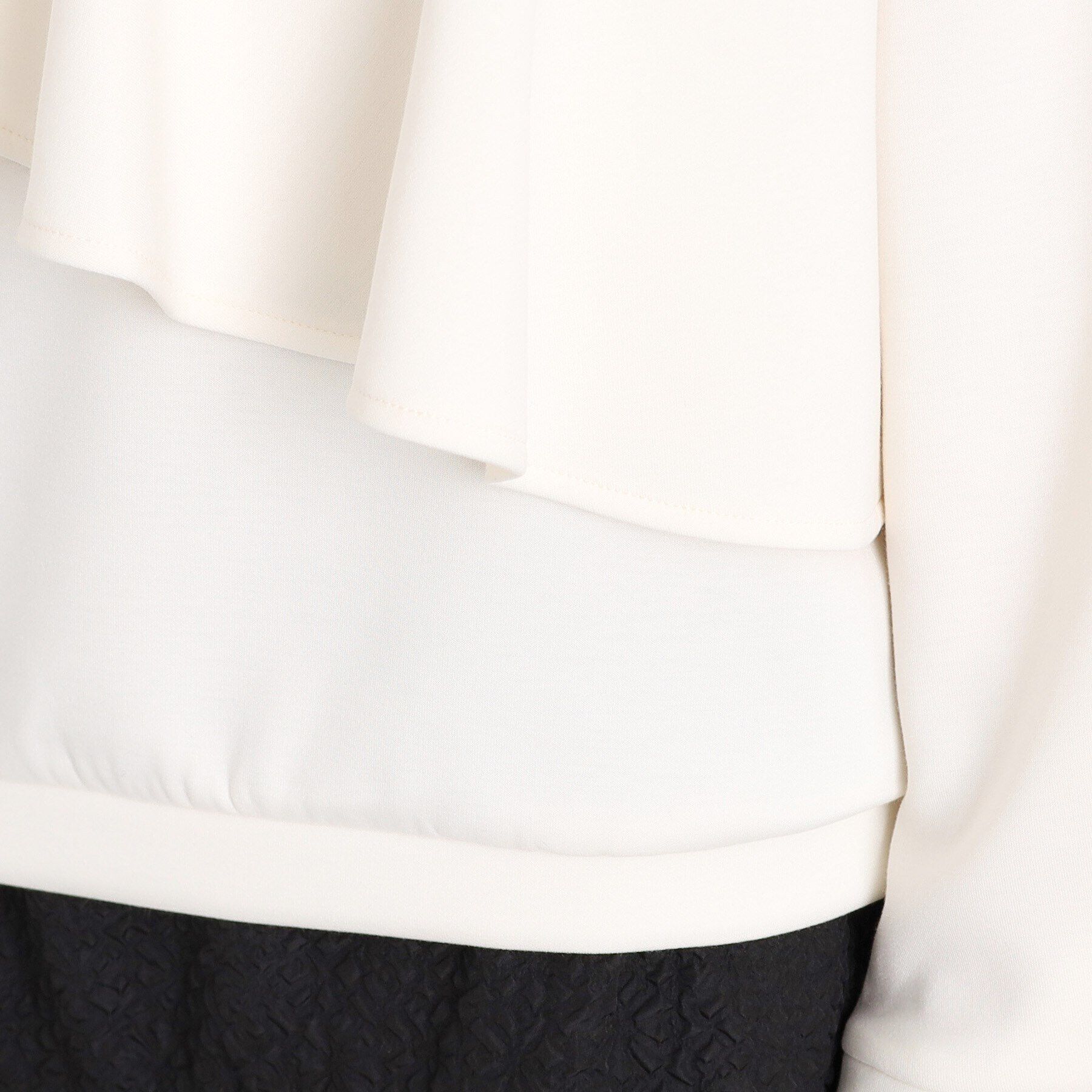 THE SHOP TK「アシメフリルプルオーバー【洗濯機OK】」|Tシャツ・カットソー|