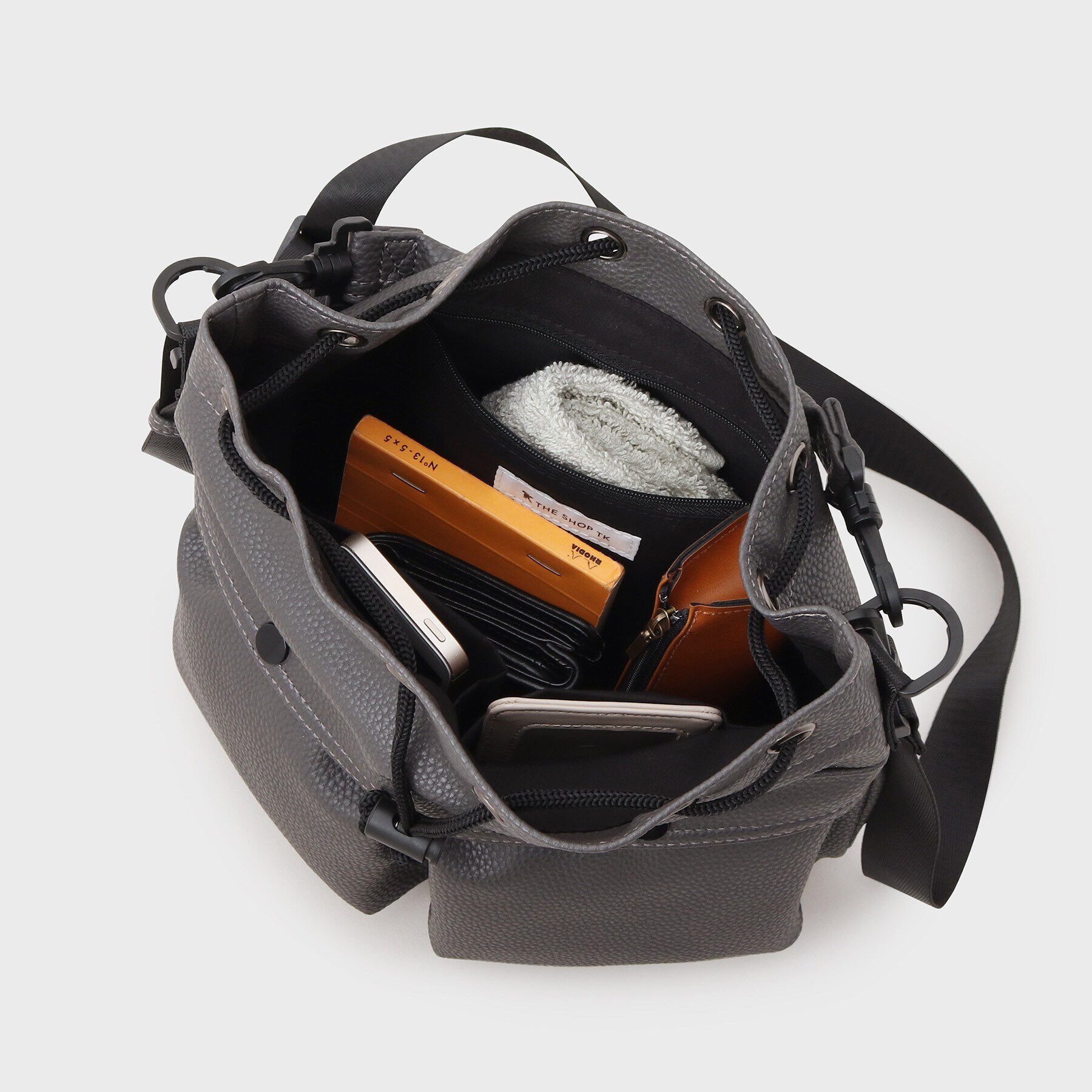 THE SHOP TK「シュリンクヘルメットバッグ」|ハンドバッグ|