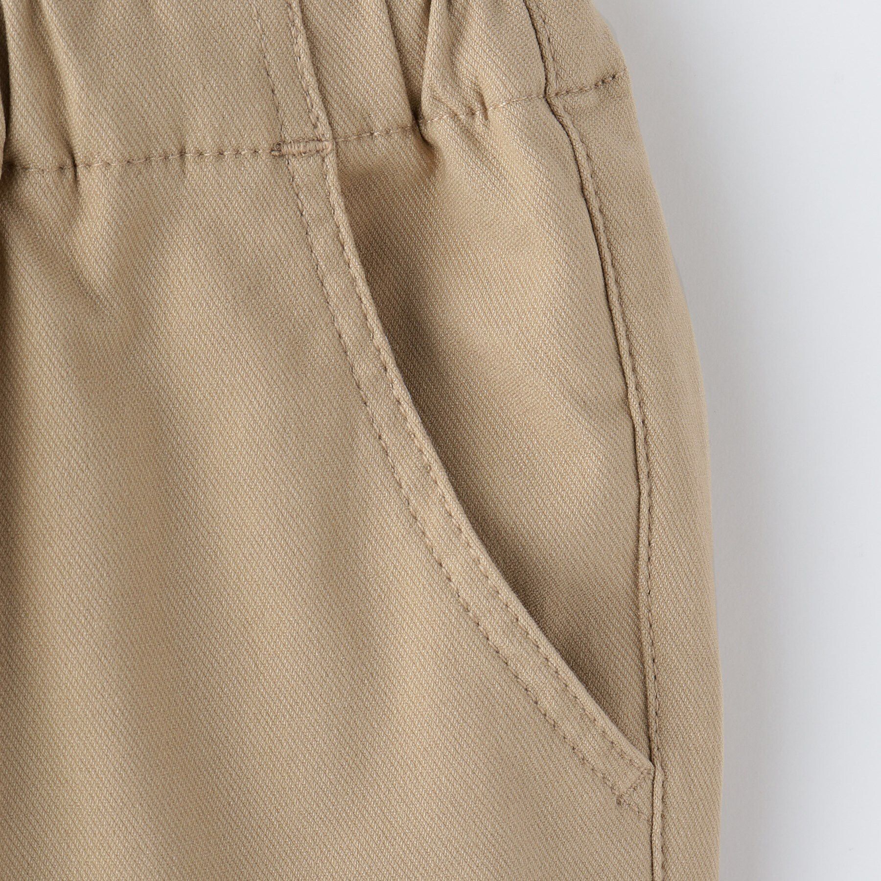 THE SHOP TK「【100－160/裏起毛】あったかのびーるストレートパンツ/洗濯機OK」|その他|