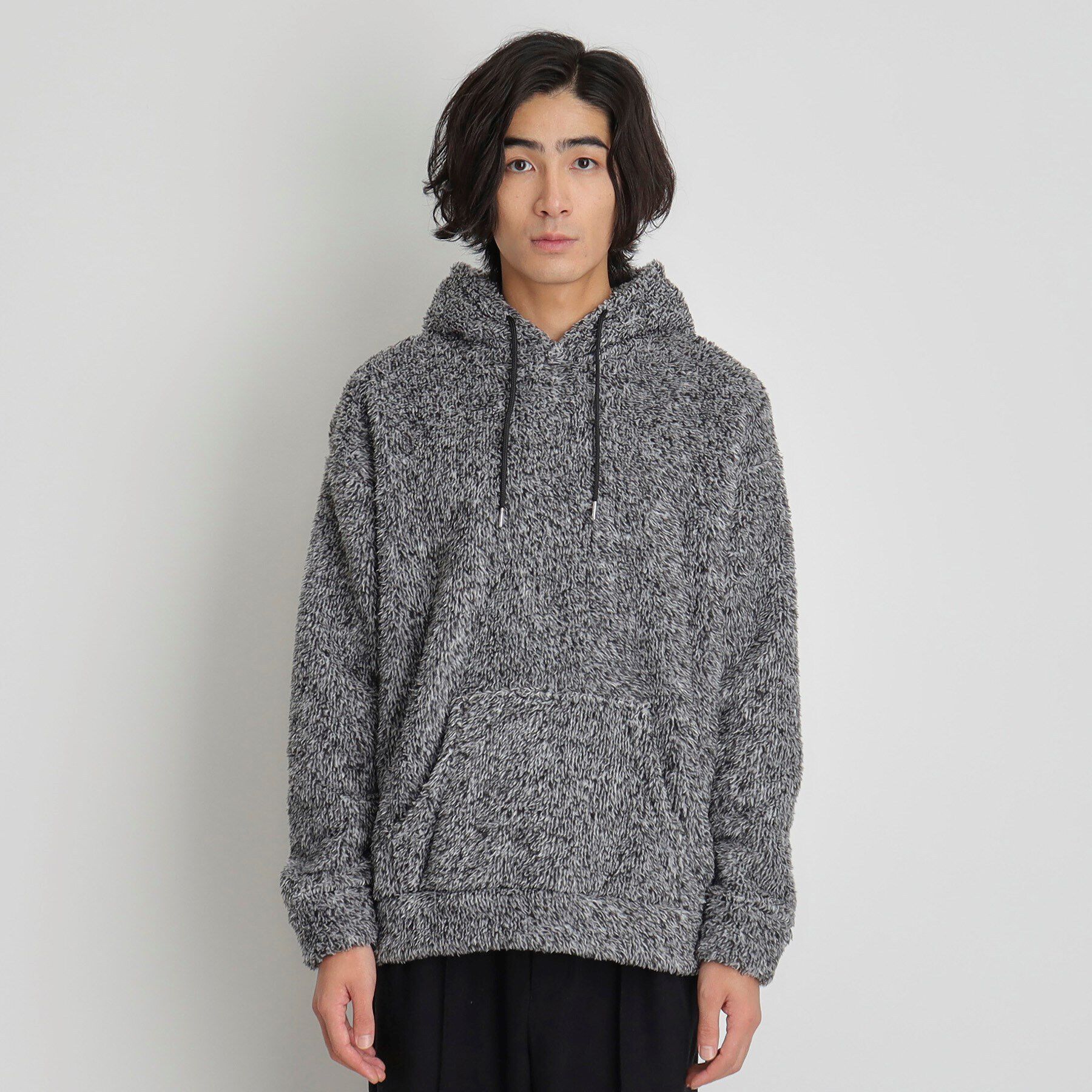 THE SHOP TK「ボアフリースプルオーバーパーカー」|パーカー|