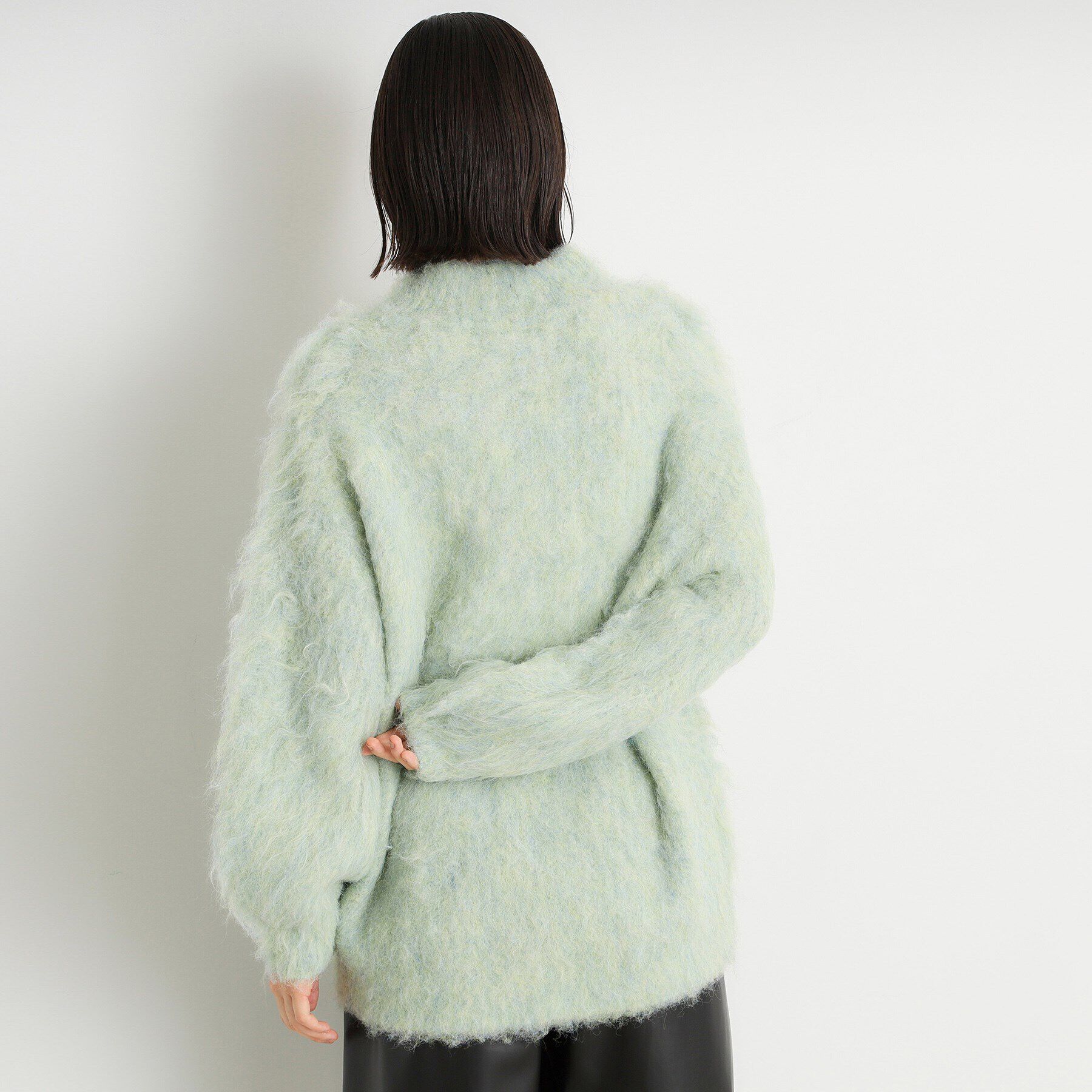 THE SHOP TK「【＠BAILA掲載】mixシャギーハイネックミドル/洗える」|ニット・セーター|