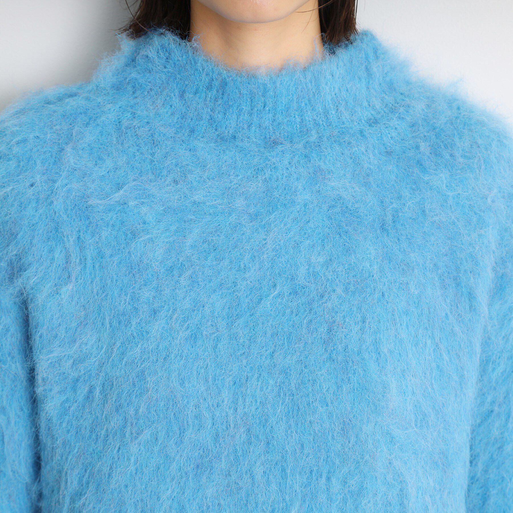 THE SHOP TK「【＠BAILA掲載】mixシャギーハイネックミドル/洗える」|ニット・セーター|