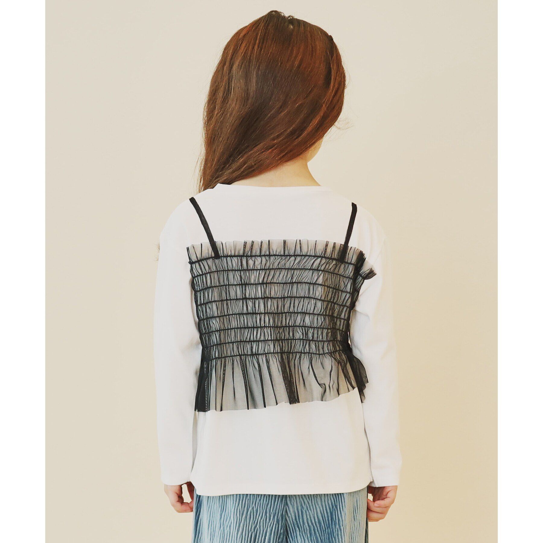 THE SHOP TK「【110-150】ビスチェドッキングプルオーバー」|Tシャツ・カットソー|