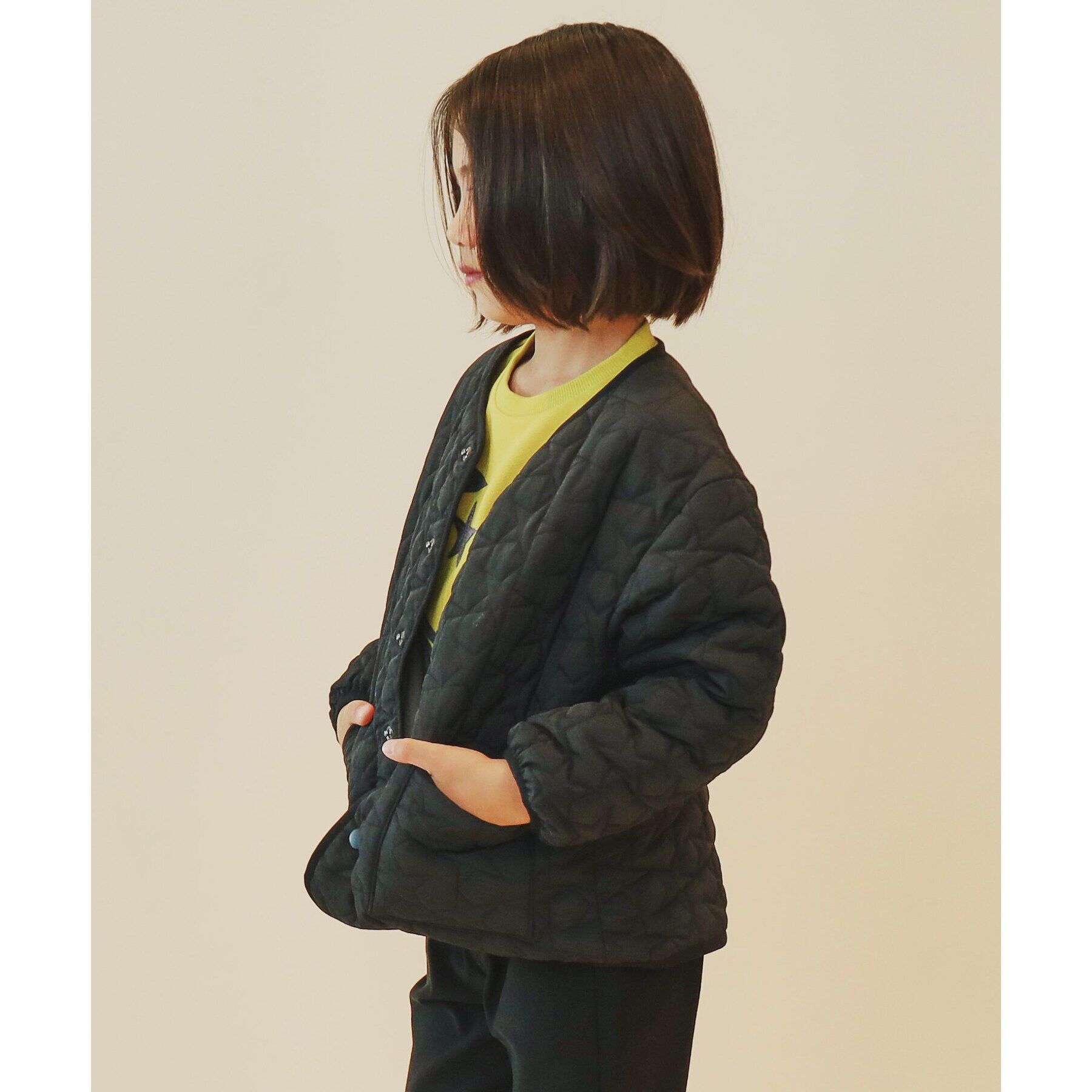 THE SHOP TK「【100－160】星キルトブルゾン/お家で洗える」|ブルゾン・スタジャン|