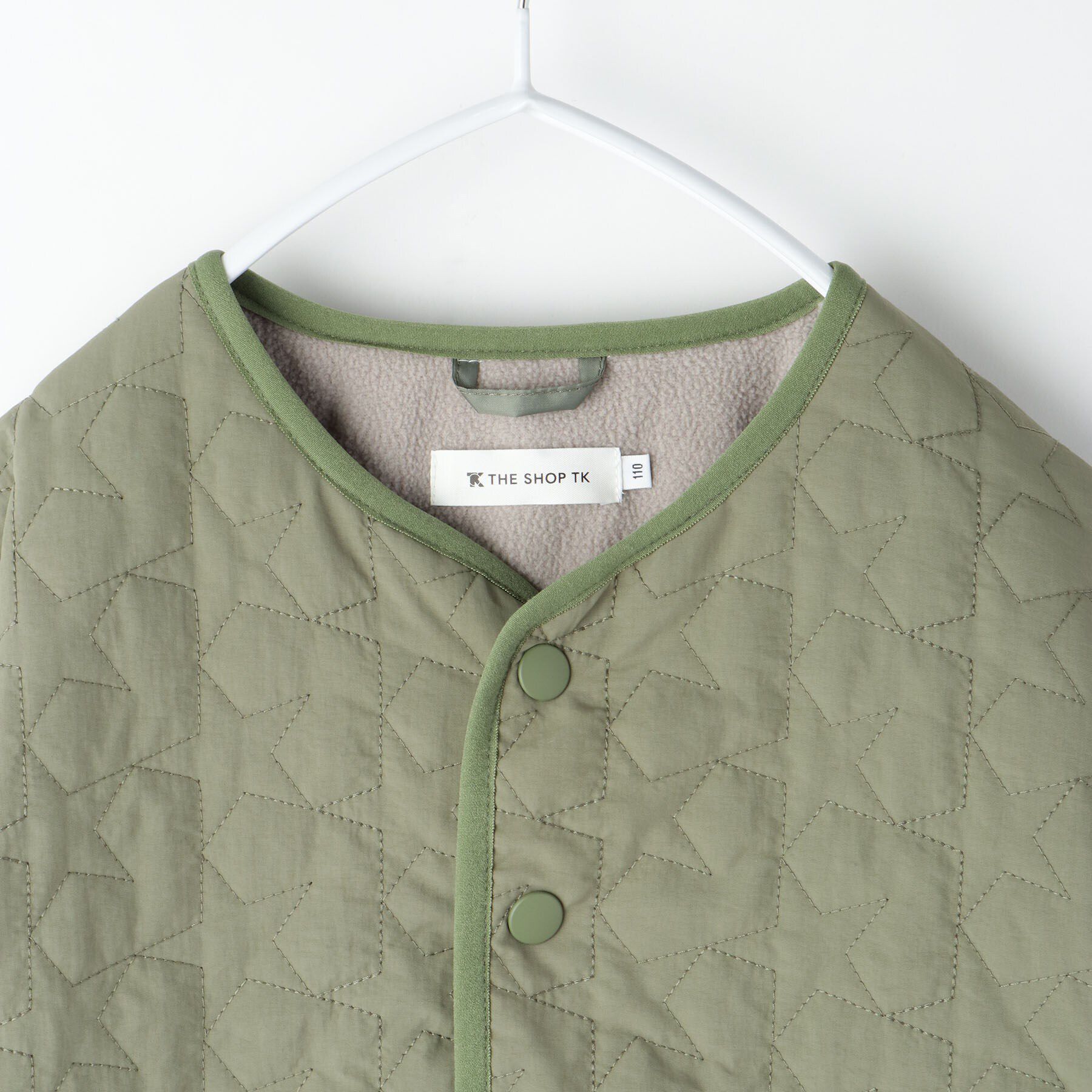 THE SHOP TK「【100－160】星キルトブルゾン/お家で洗える」|ブルゾン・スタジャン|