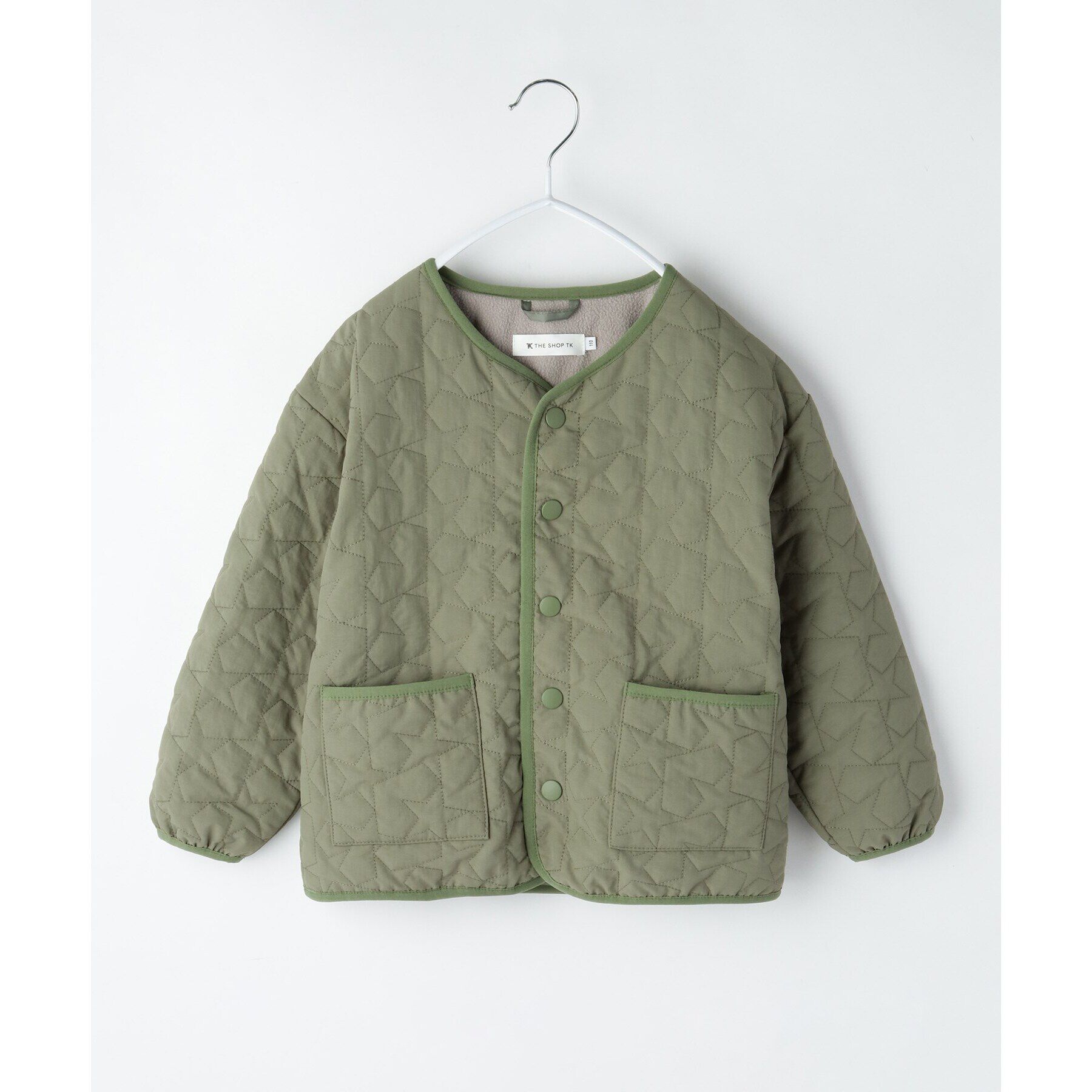 THE SHOP TK「【100－160】星キルトブルゾン/お家で洗える」|ブルゾン・スタジャン|