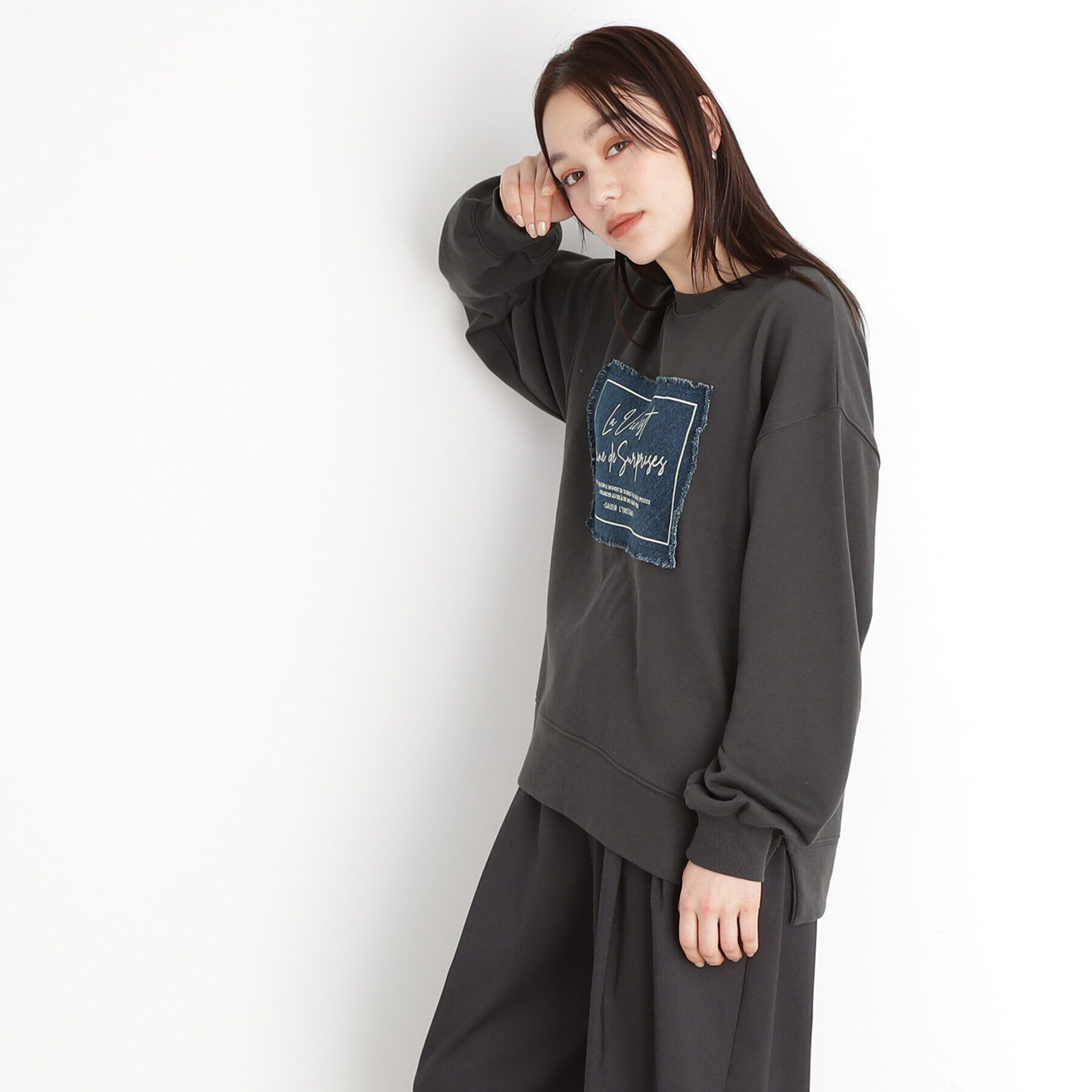 THE SHOP TK「【アソート】裏毛ロゴプルオーバー/洗える」|Tシャツ・カットソー|