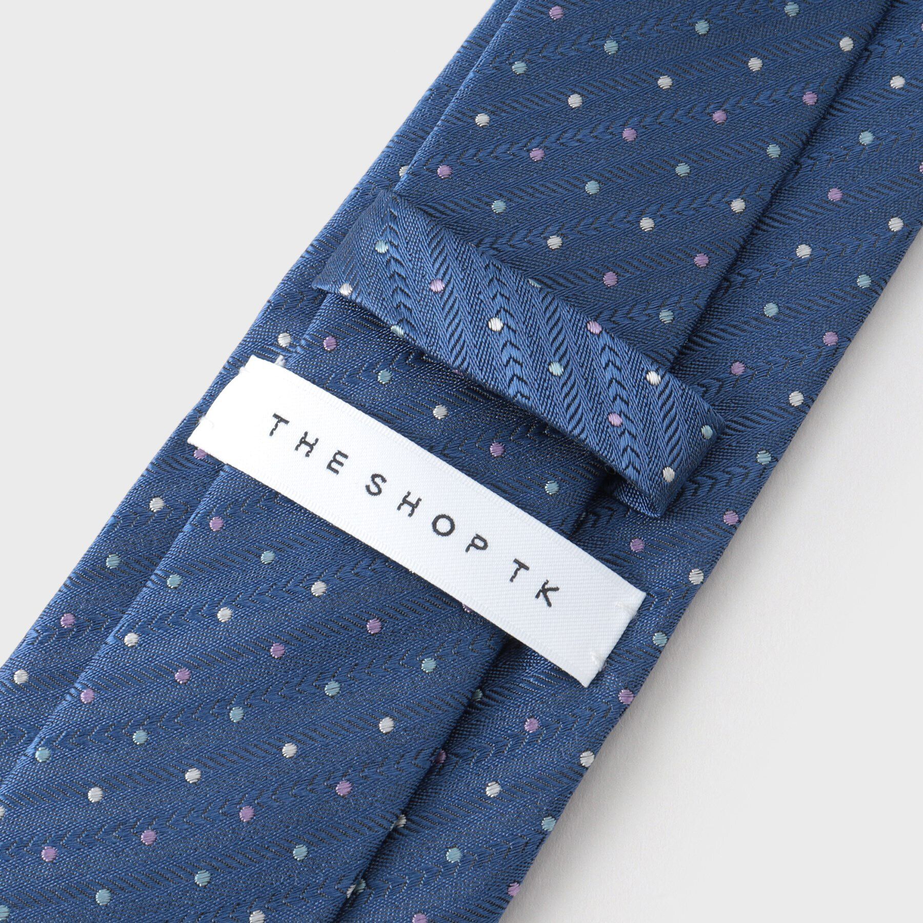 THE SHOP TK「ドットアソート柄ネクタイ マルチドット／ピンドット」|ネクタイ・蝶ネクタイ|