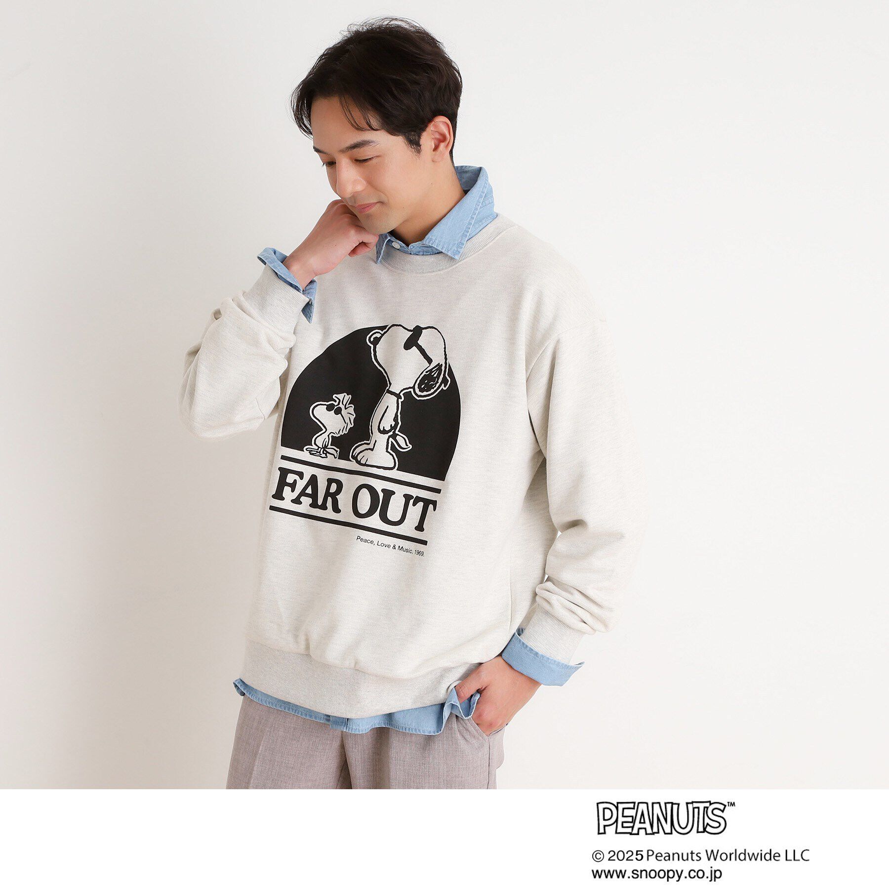 THE SHOP TK「PEANUTSスウェット FAR OUT 親子リンク」|パーカー|