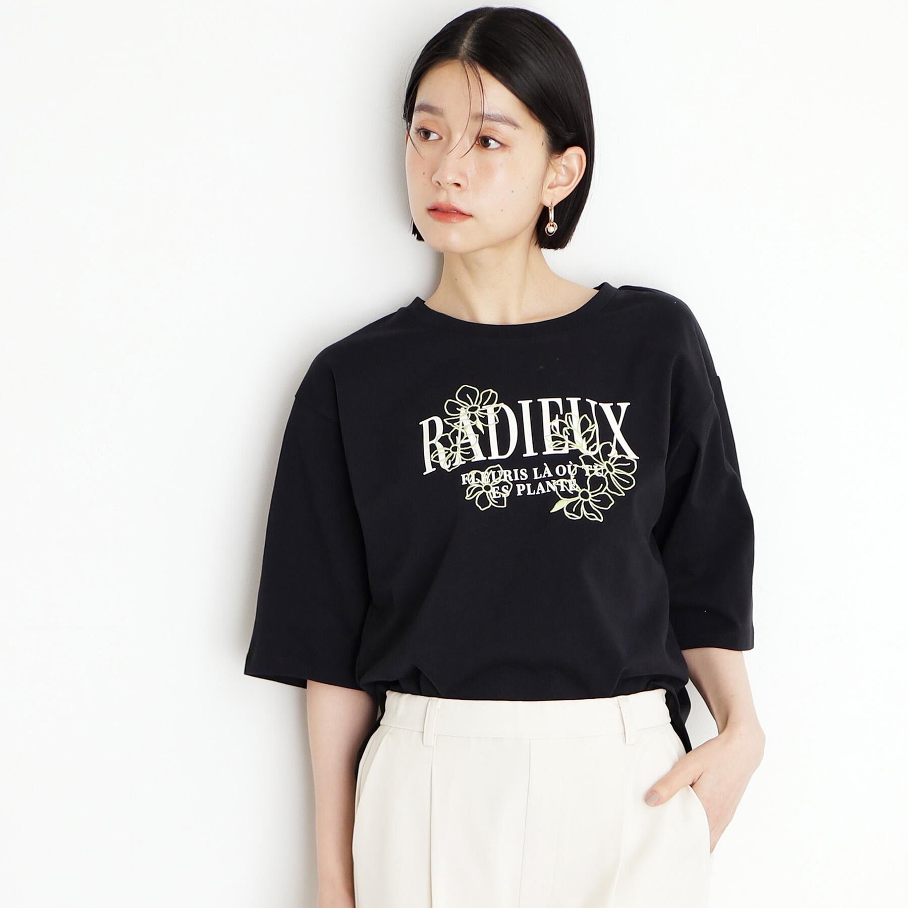 THE SHOP TK「オーガニックコットンロゴＴ【洗濯機OK】」|Tシャツ・カットソー|