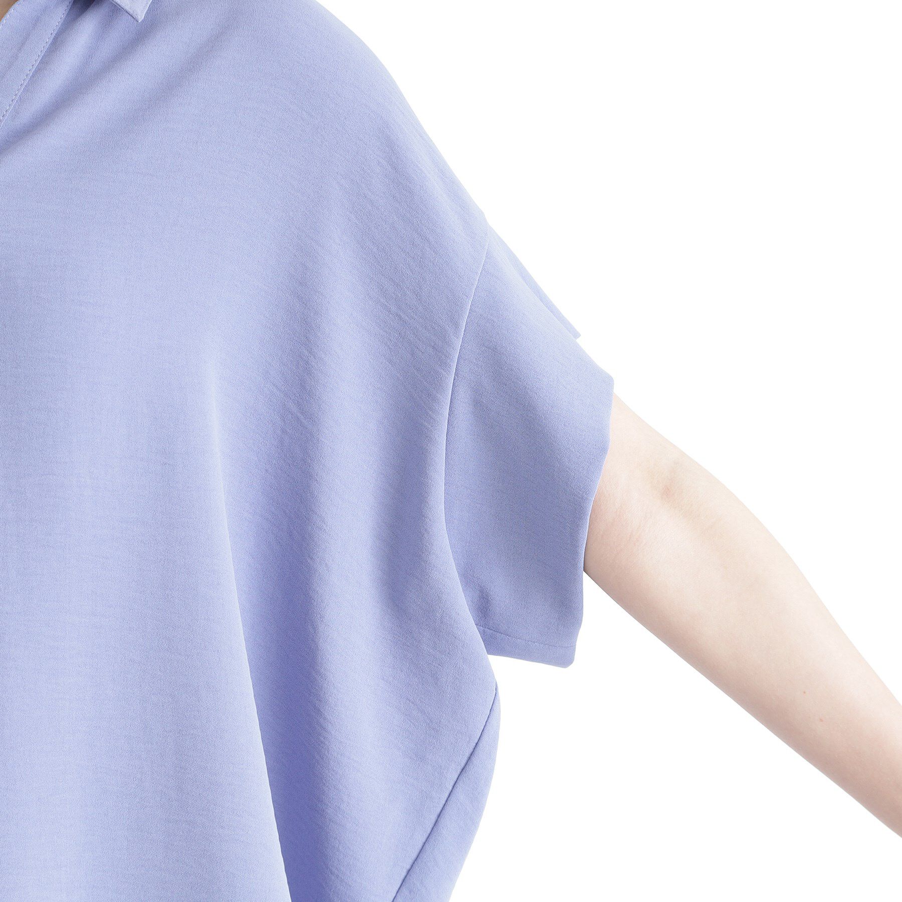 THE SHOP TK「スキッパーシャツ【防シワ/接触冷感/洗濯機OK/セットアップ可】」|シャツ・ブラウス|