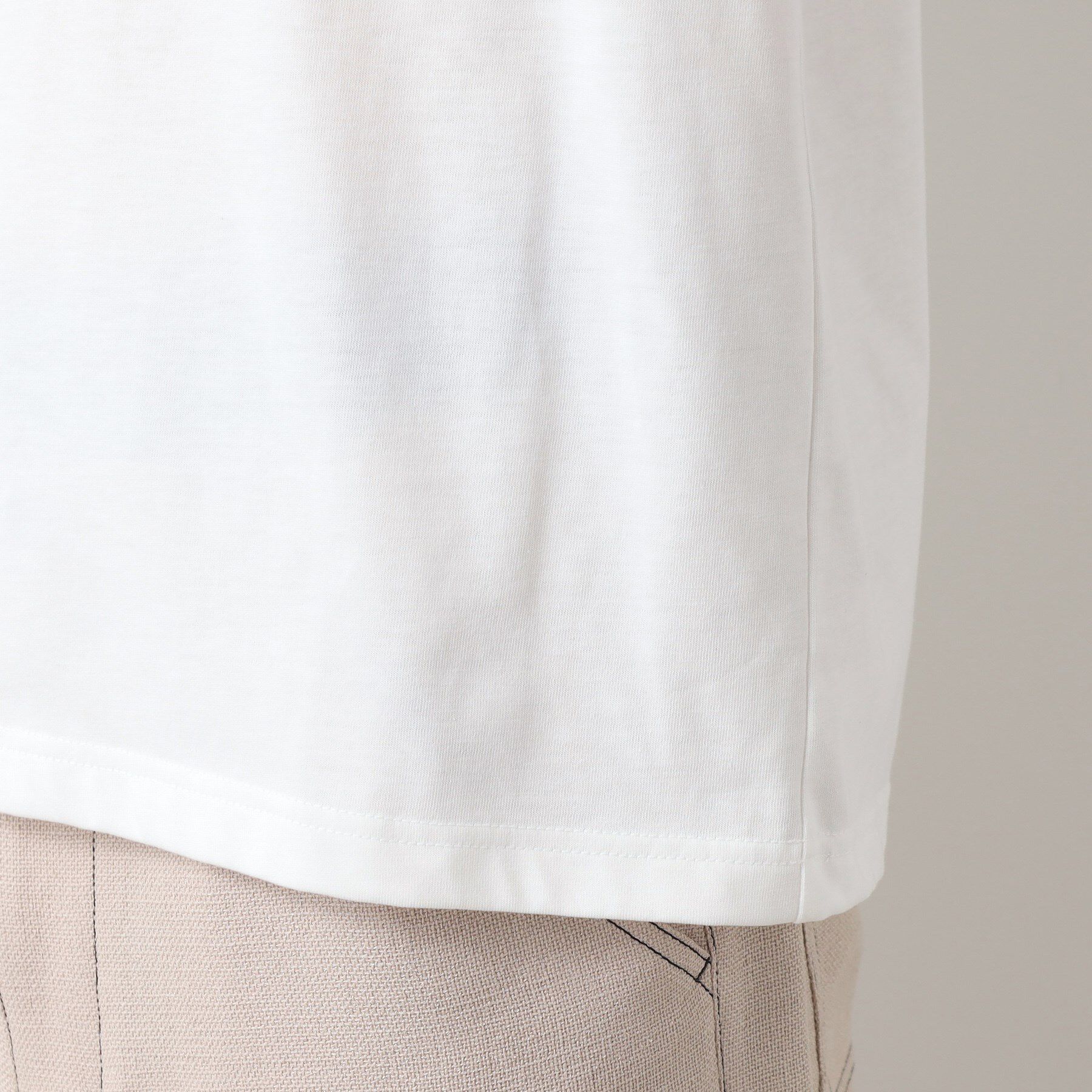 THE SHOP TK「クラフトレースアンサンブルシャツ【半袖Tシャツセットアイテム/オーバーサイズ/洗濯機OK】」|シャツ・ブラウス|