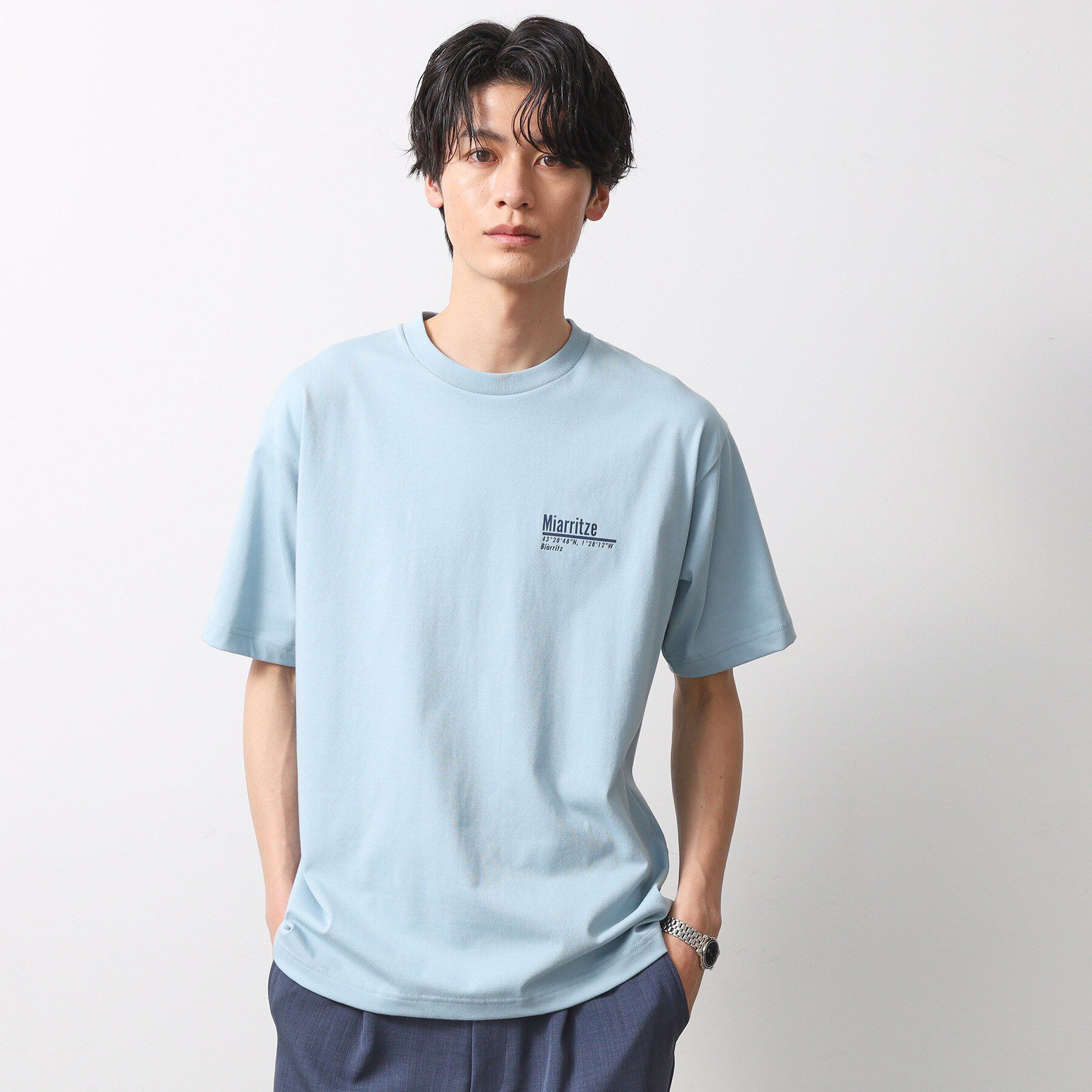 THE SHOP TK「【旅するTシャツ】フォトプリント マシンウォッシャブル／サスティナブル」|Tシャツ・カットソー|