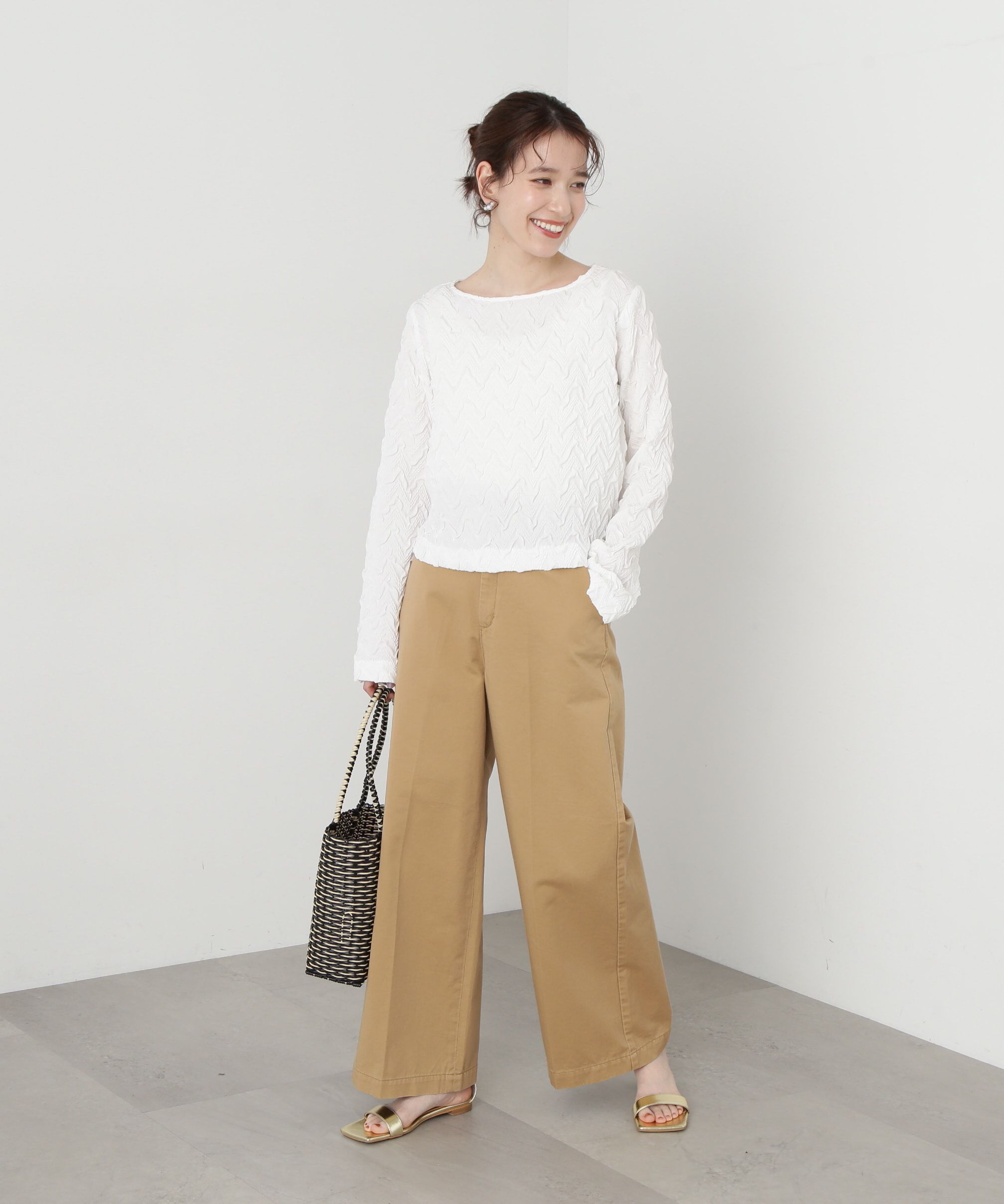  「センタープレススラックスパンツ《S Size Line》」|その他|