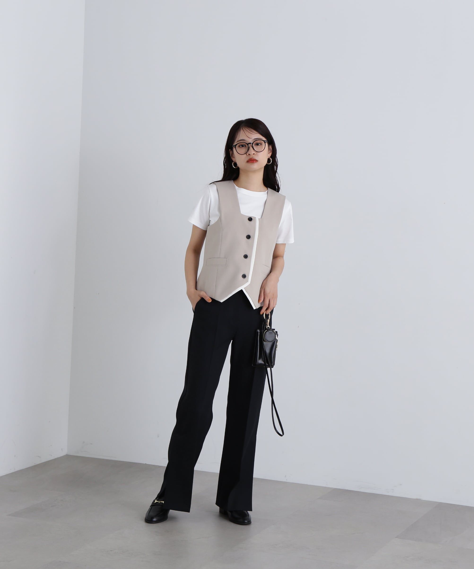  「スクエアフロントジレ」|ブルゾン・スタジャン|