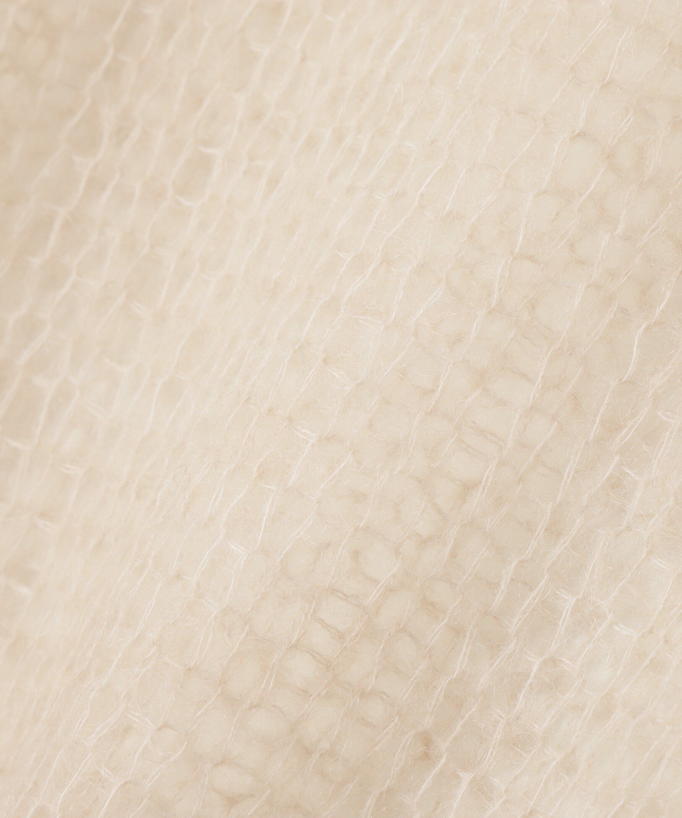  「透かし編みモヘヤ混ニット」|ニット・セーター|