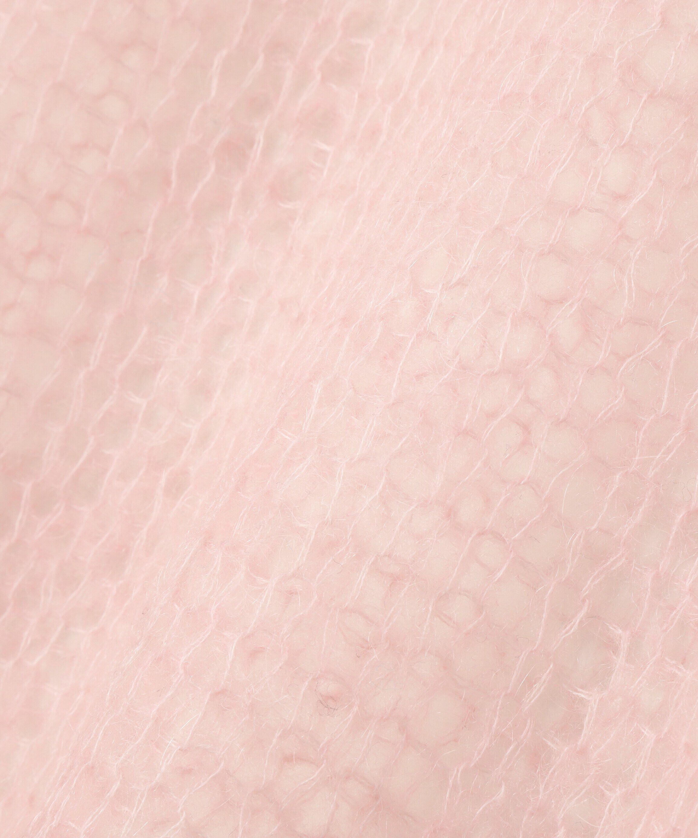  「透かし編みモヘヤ混ニット」|ニット・セーター|