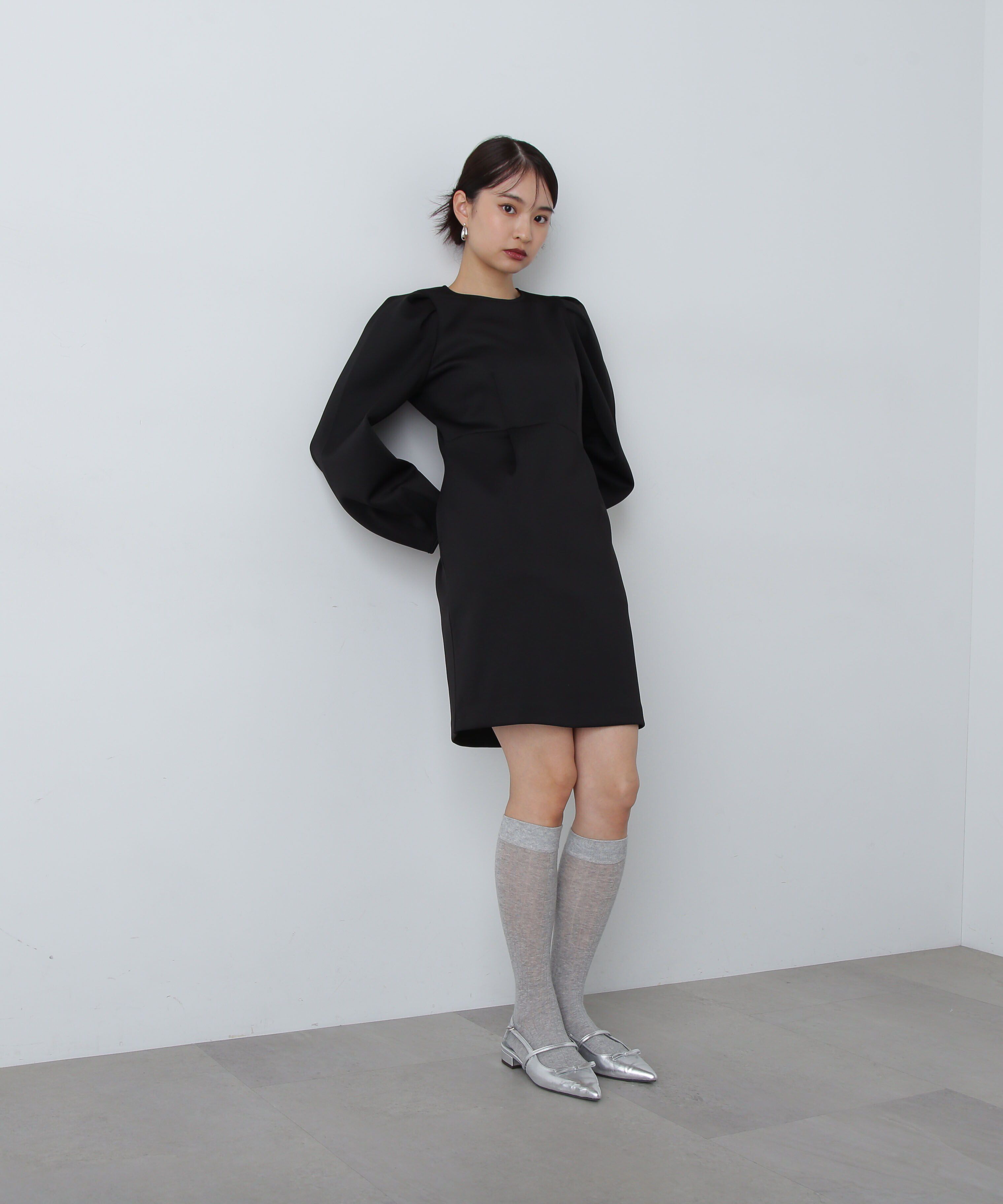  「ポンチミニワンピース」|ワンピース|ブラック