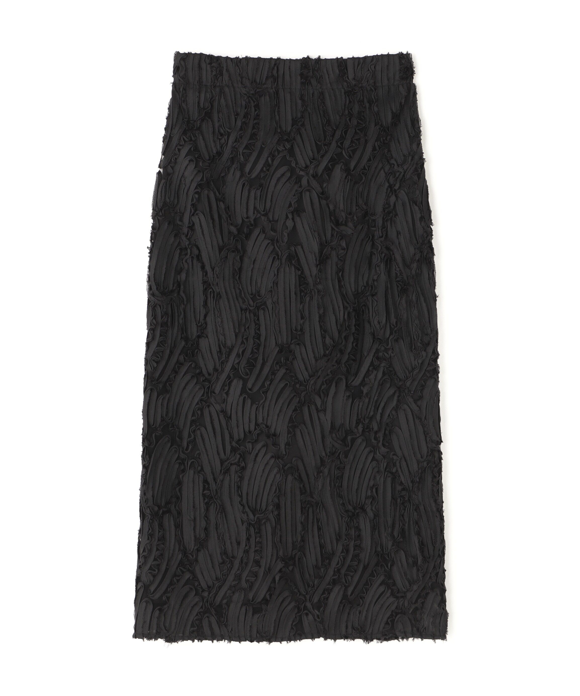  「シアー刺繍スカート」|スカート|