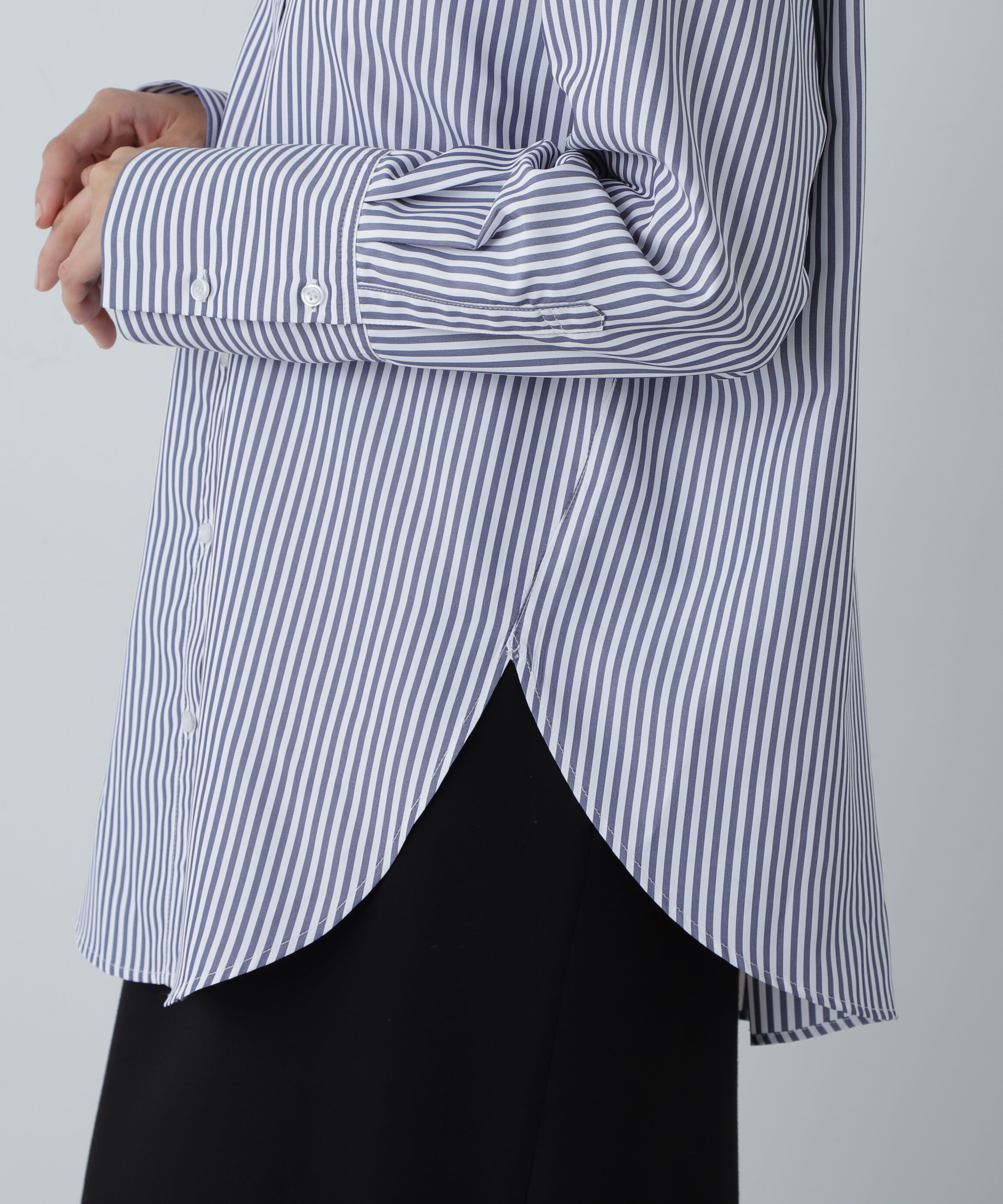  「ドロップショルダーベーシックシャツ」|シャツ・ブラウス|