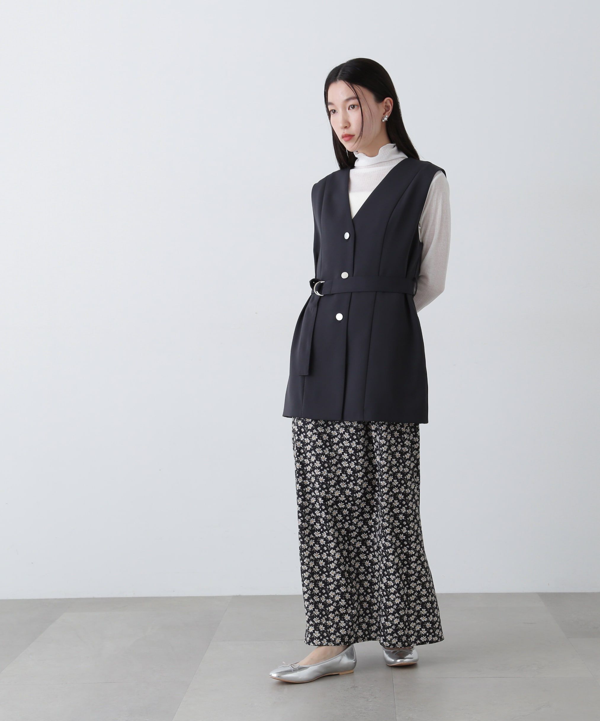  「ベルトツキペプラムジレ」|ブルゾン・スタジャン|