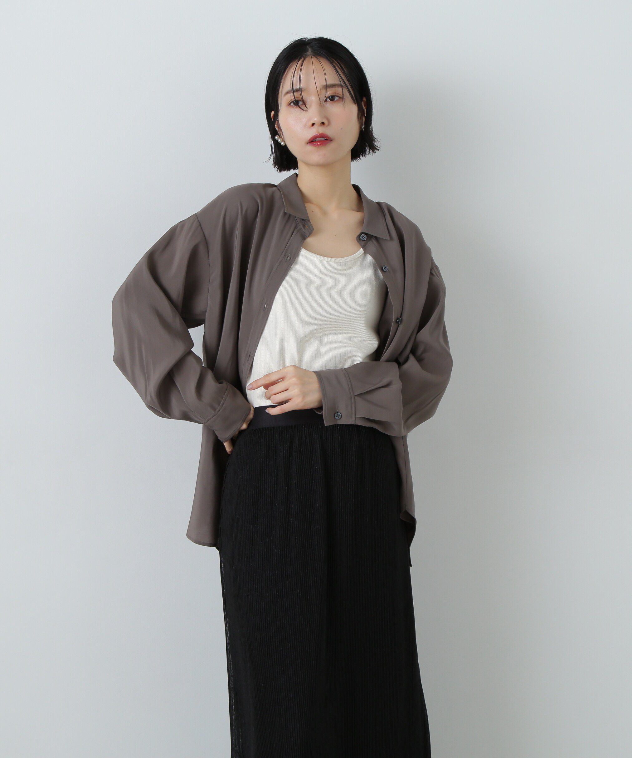  「ユースフルオーバーシャツ」|シャツ・ブラウス|