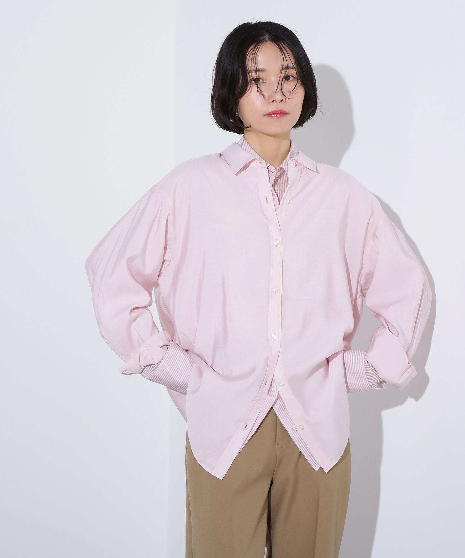  「ユースフルオーバーシャツ」|シャツ・ブラウス|