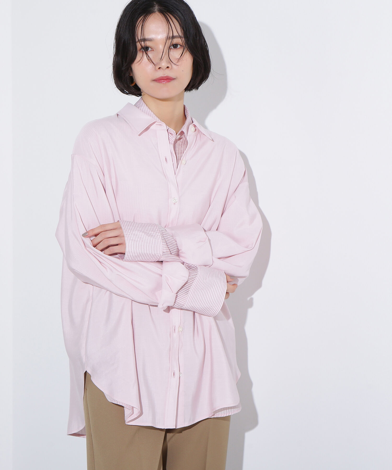  「ユースフルオーバーシャツ」|シャツ・ブラウス|