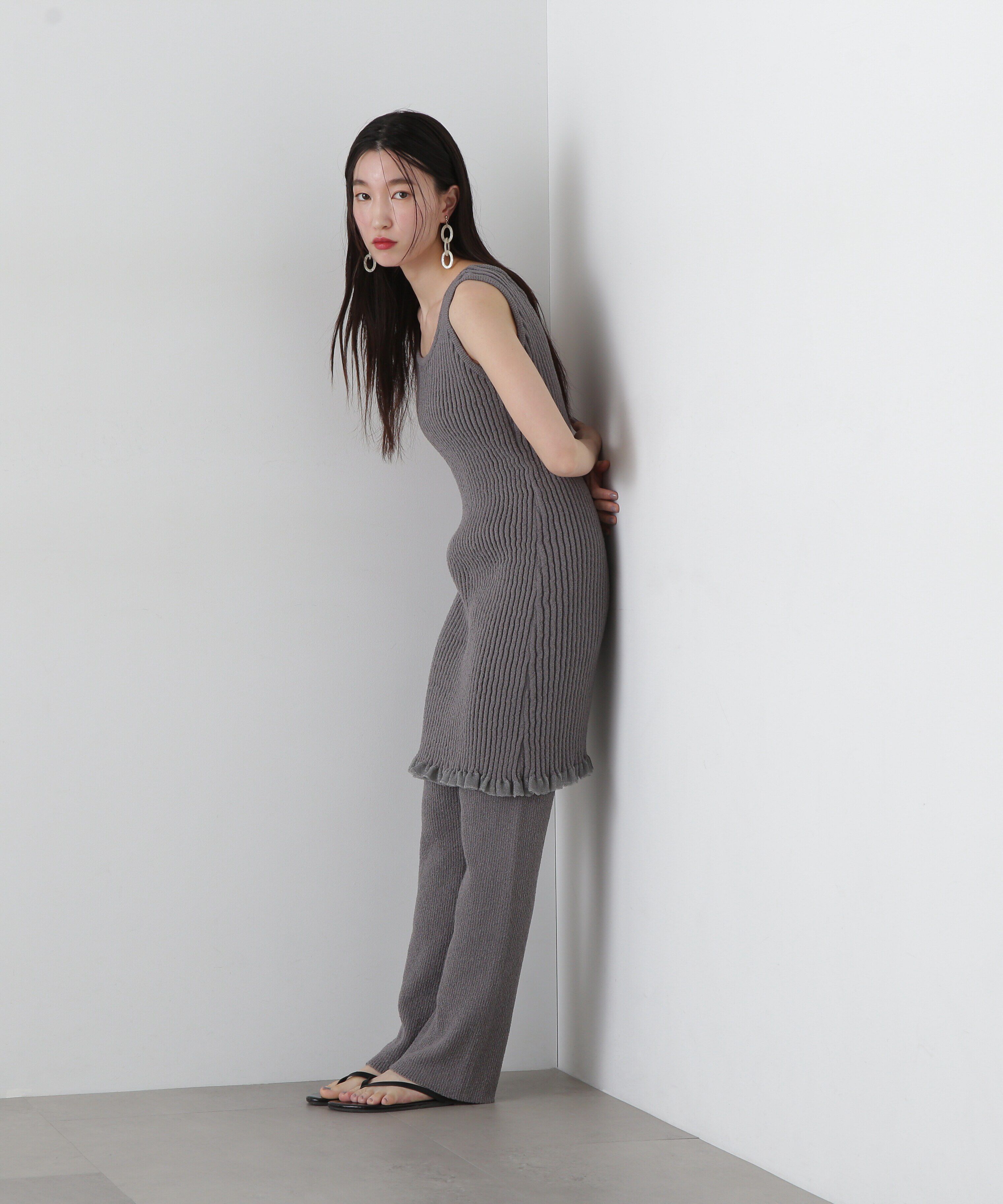  「ドライタッチニットセットアップ」|ワンピース|