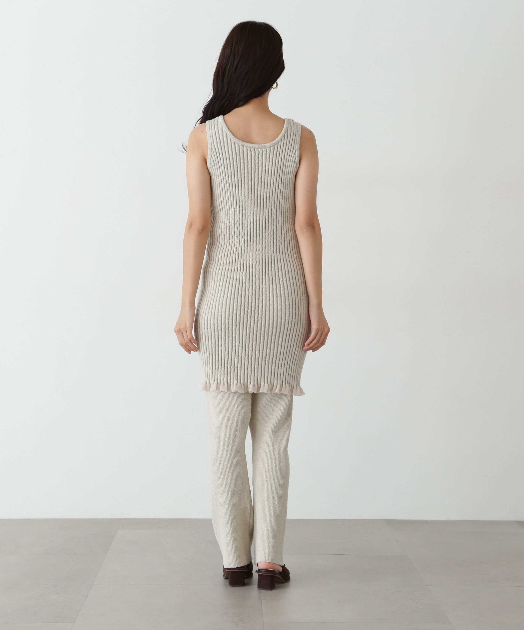  「ドライタッチニットセットアップ」|ワンピース|