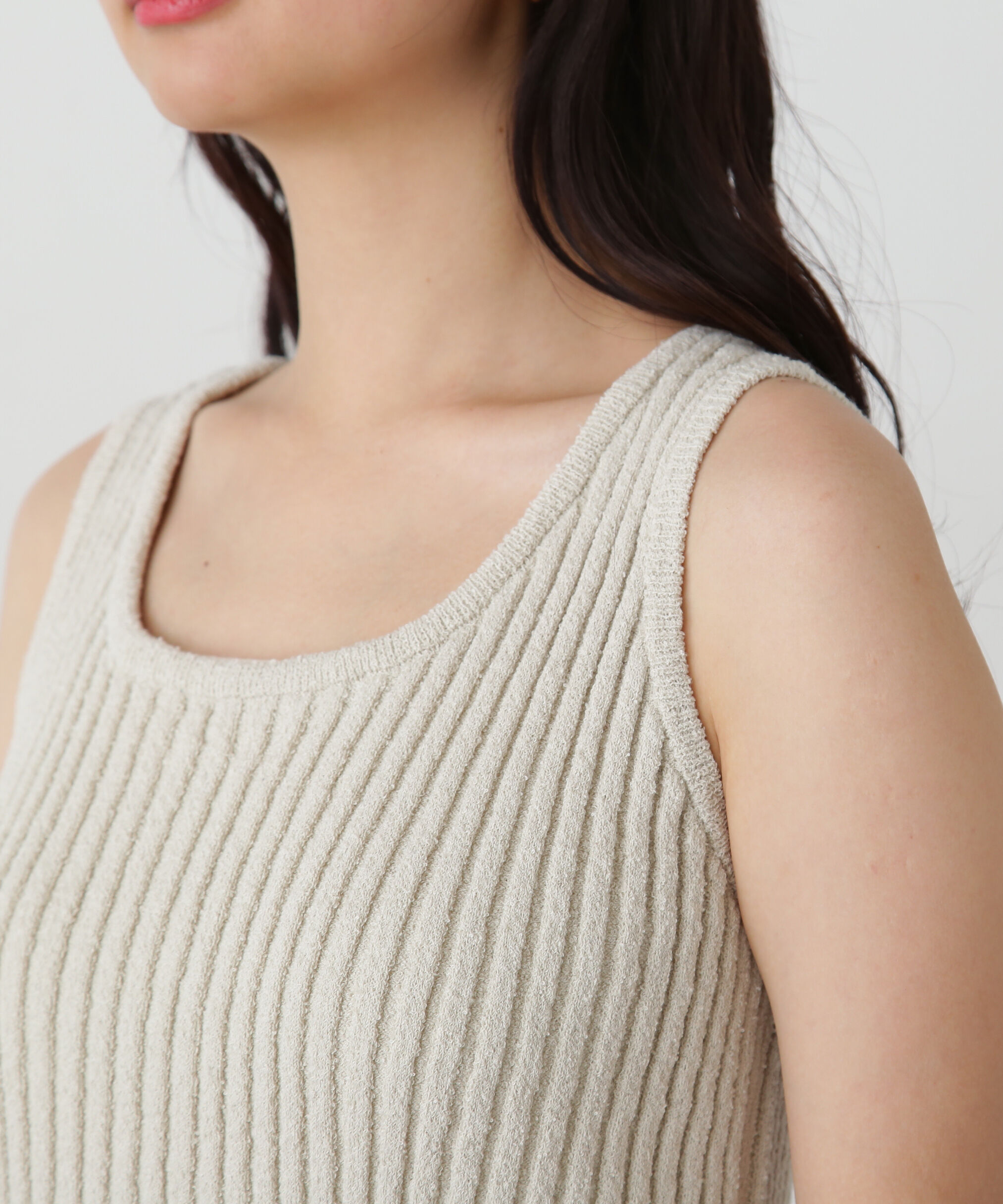  「ドライタッチニットセットアップ」|ワンピース|