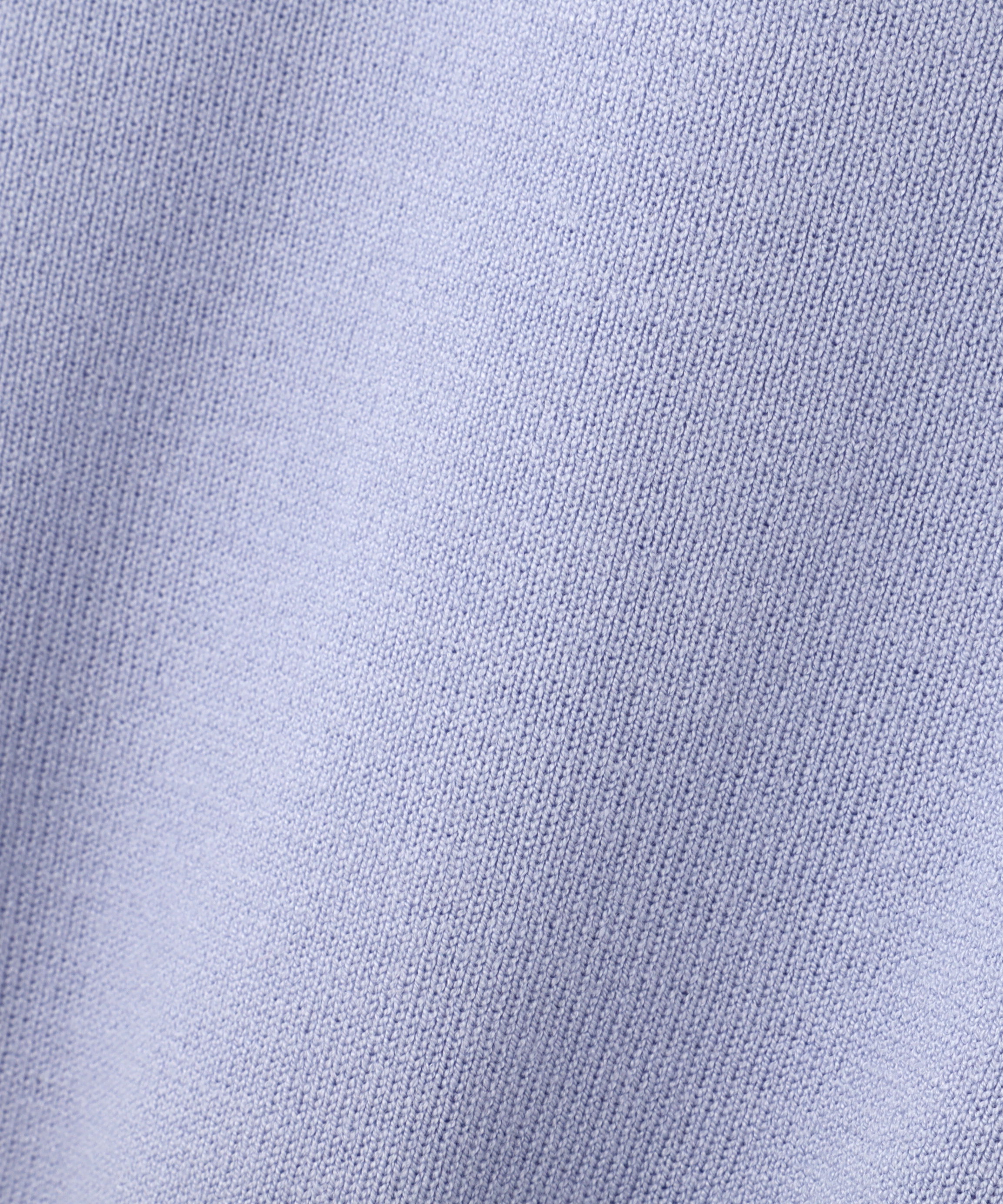  「総針Ｖネック五分袖ニット」|ニット・セーター|