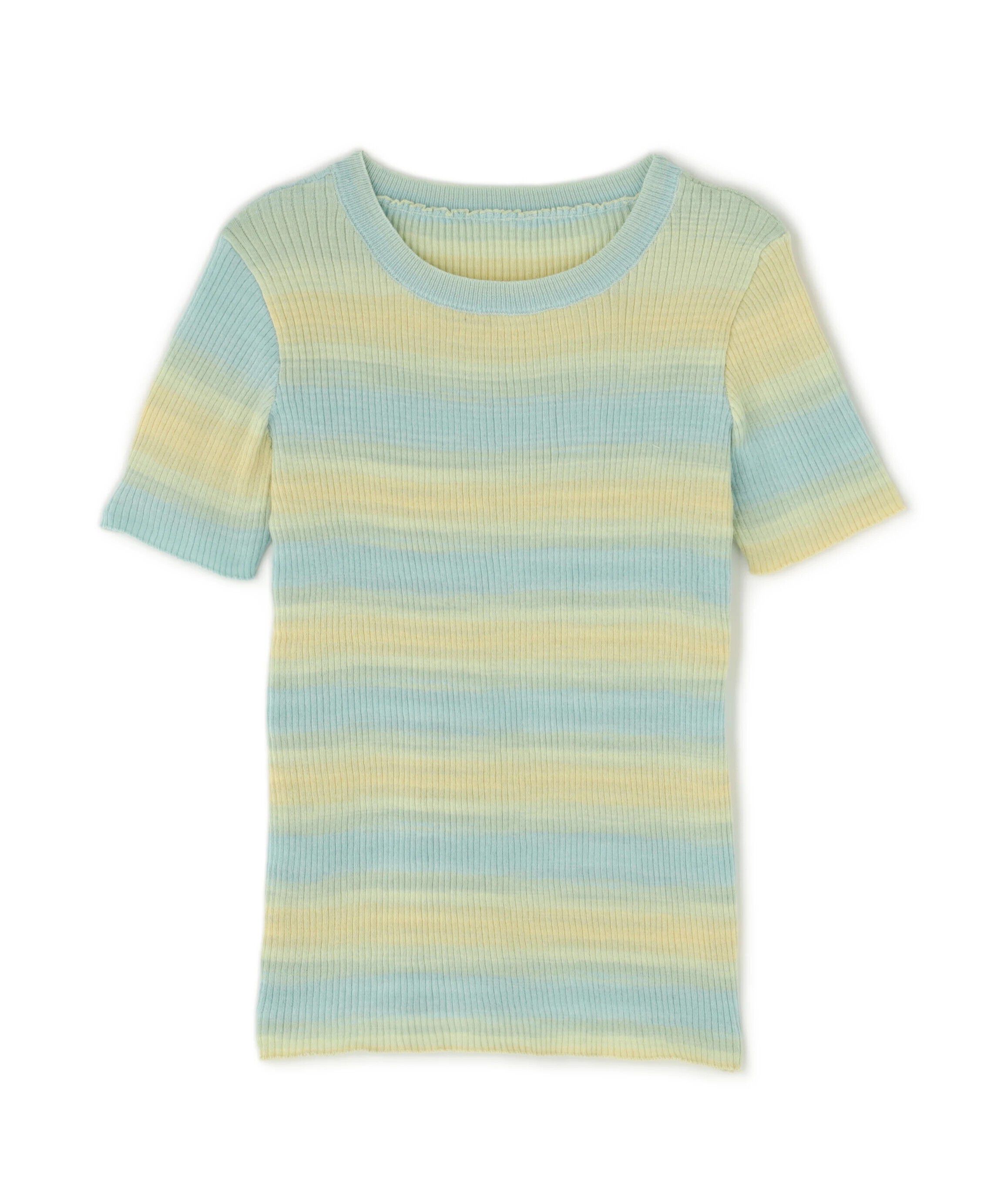  「グラデーションボーダーニット」|ニット・セーター|