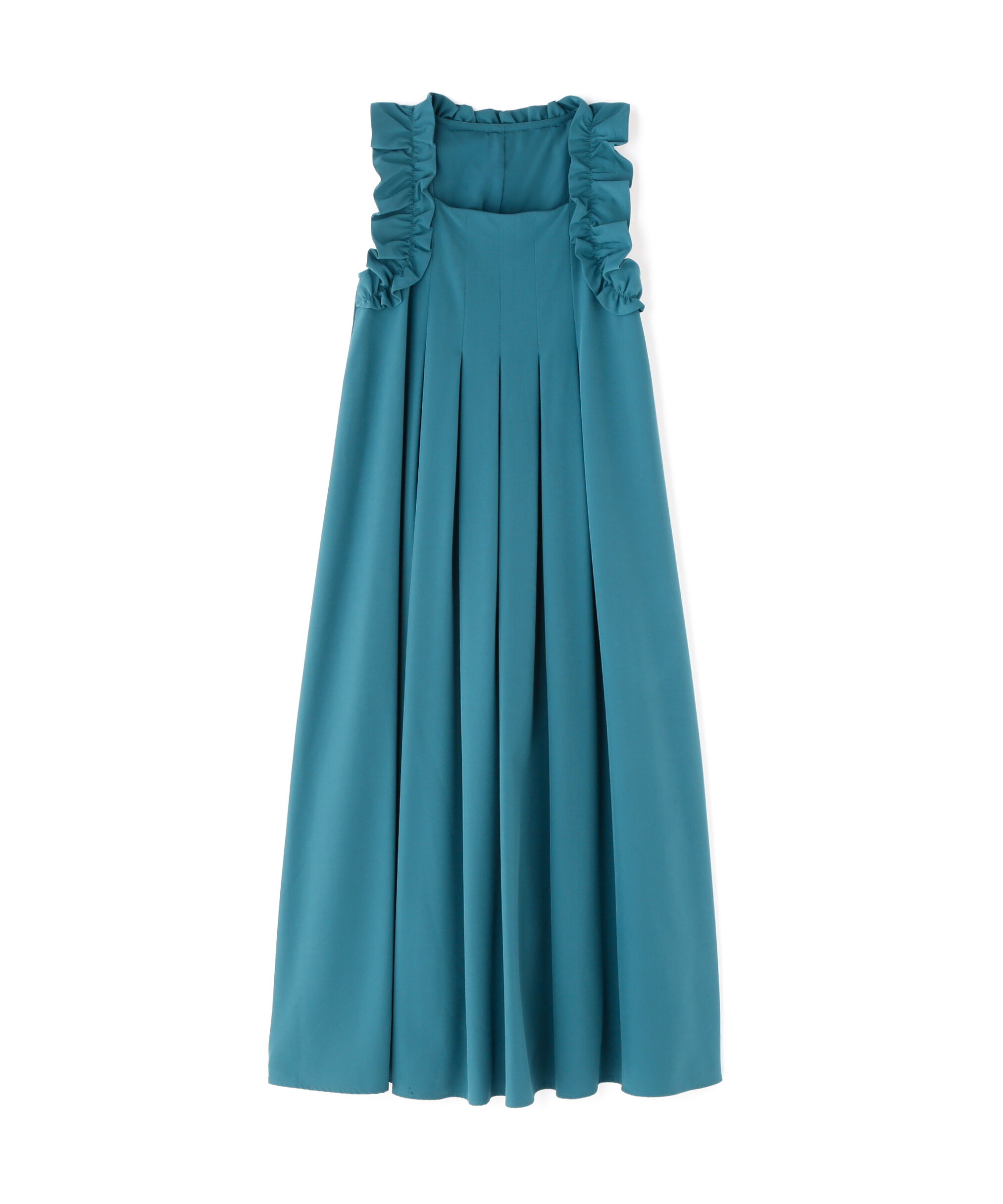  「ラッフルショルダーワンピース」|ワンピース|