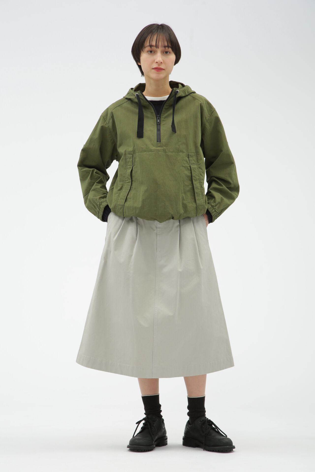 MHL.「PROOFED COTTON NYLON」|ブルゾン・スタジャン|