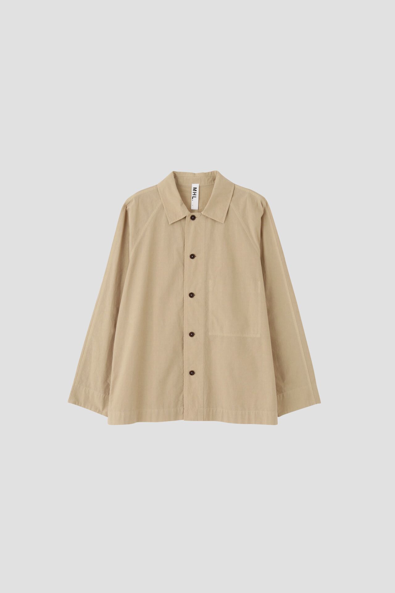 MHL.「WASHED DRY COTTON POPLIN」|シャツ・ブラウス|