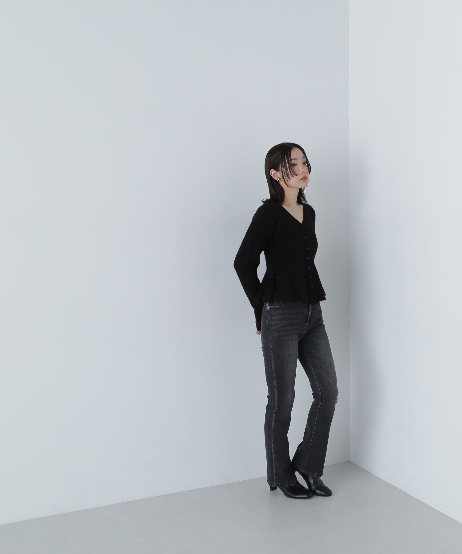  「スリムフレアデニムパンツ」|その他|