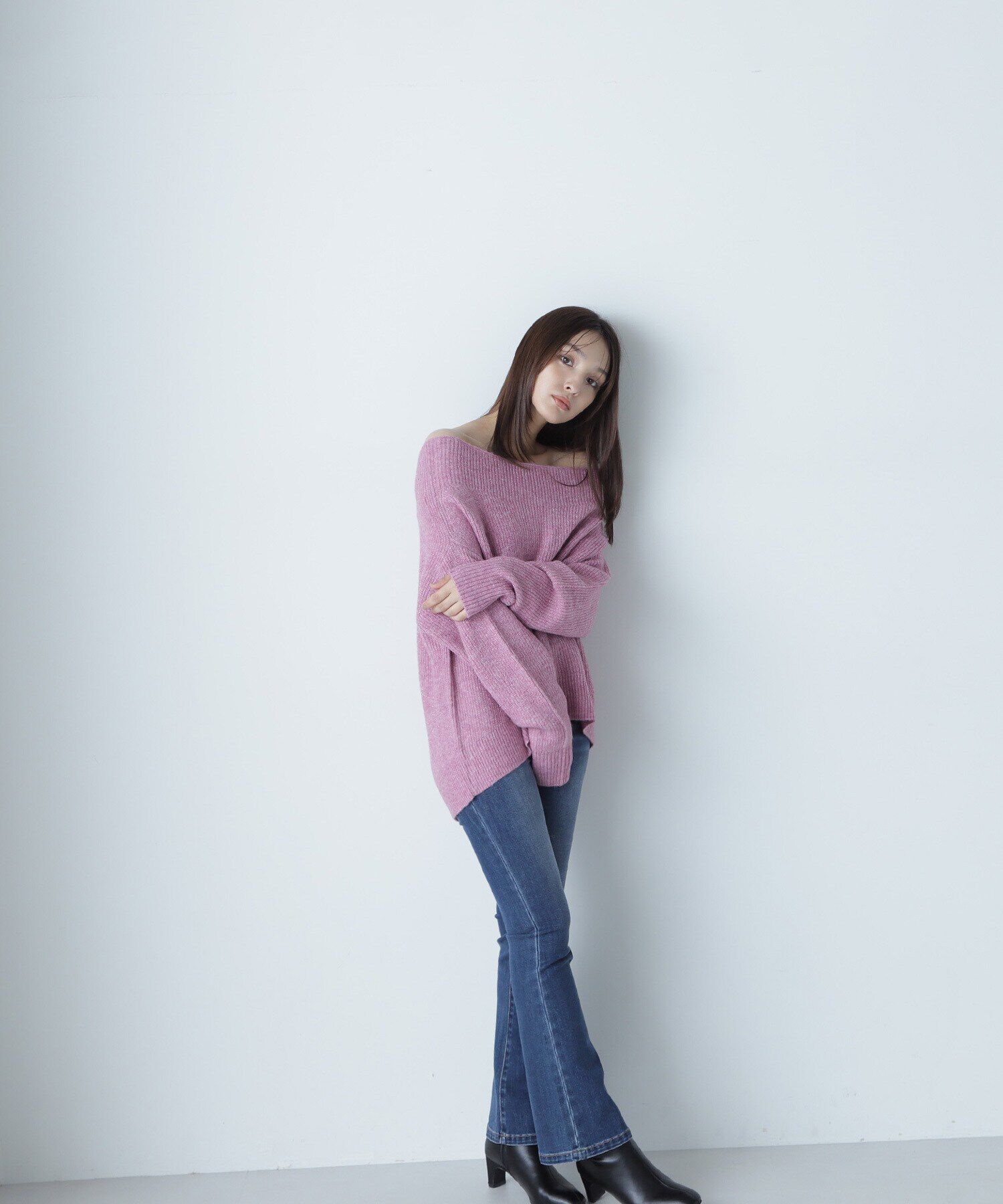  「スリムフレアデニムパンツ」|その他|