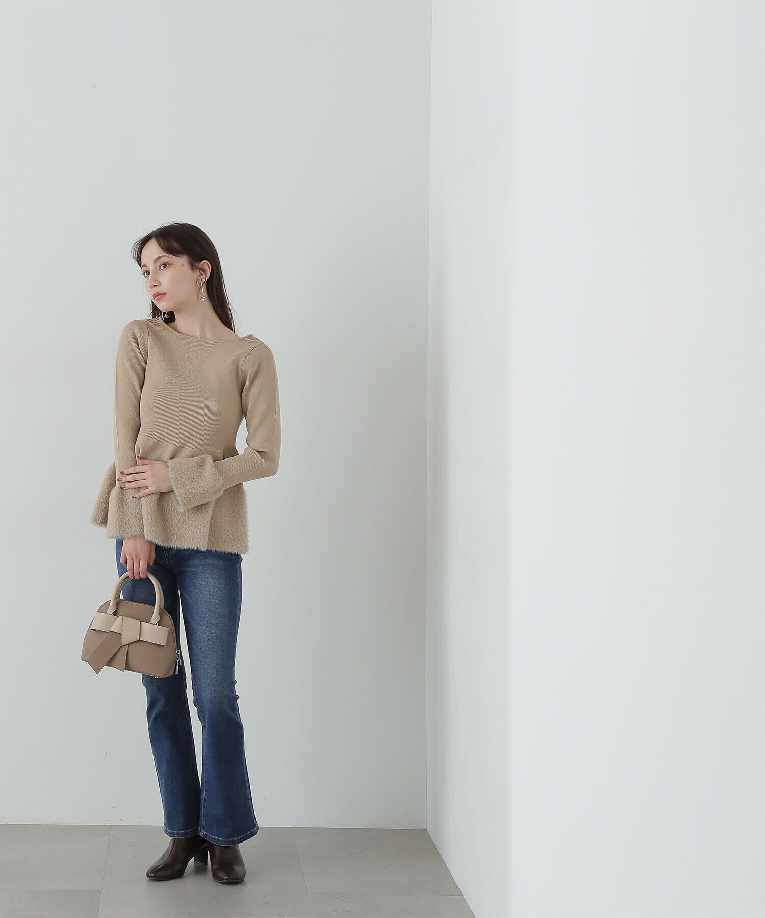  「スリムフレアデニムパンツ」|その他|