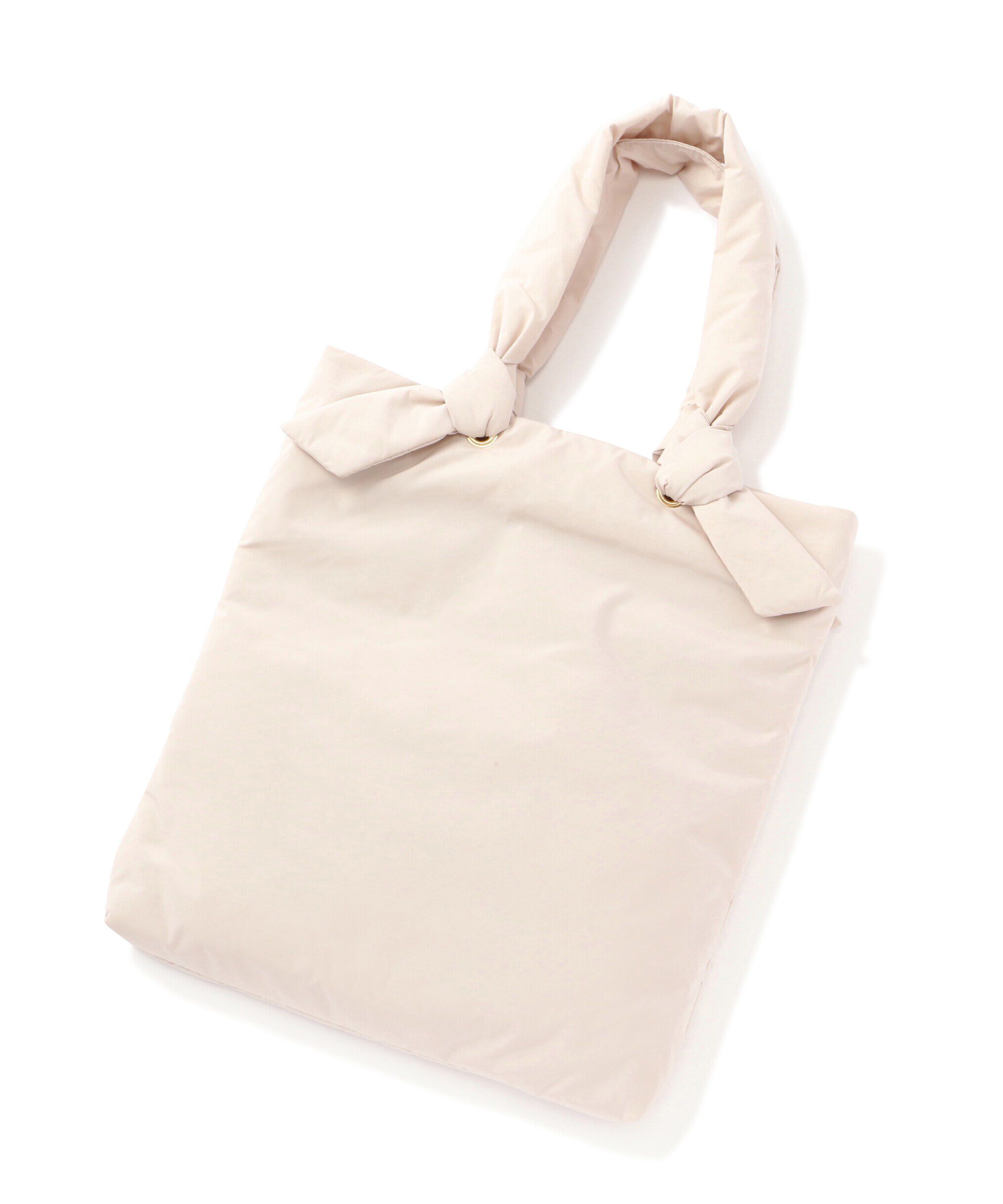  「タフタノットハンドルトートバッグ」|トートバッグ|